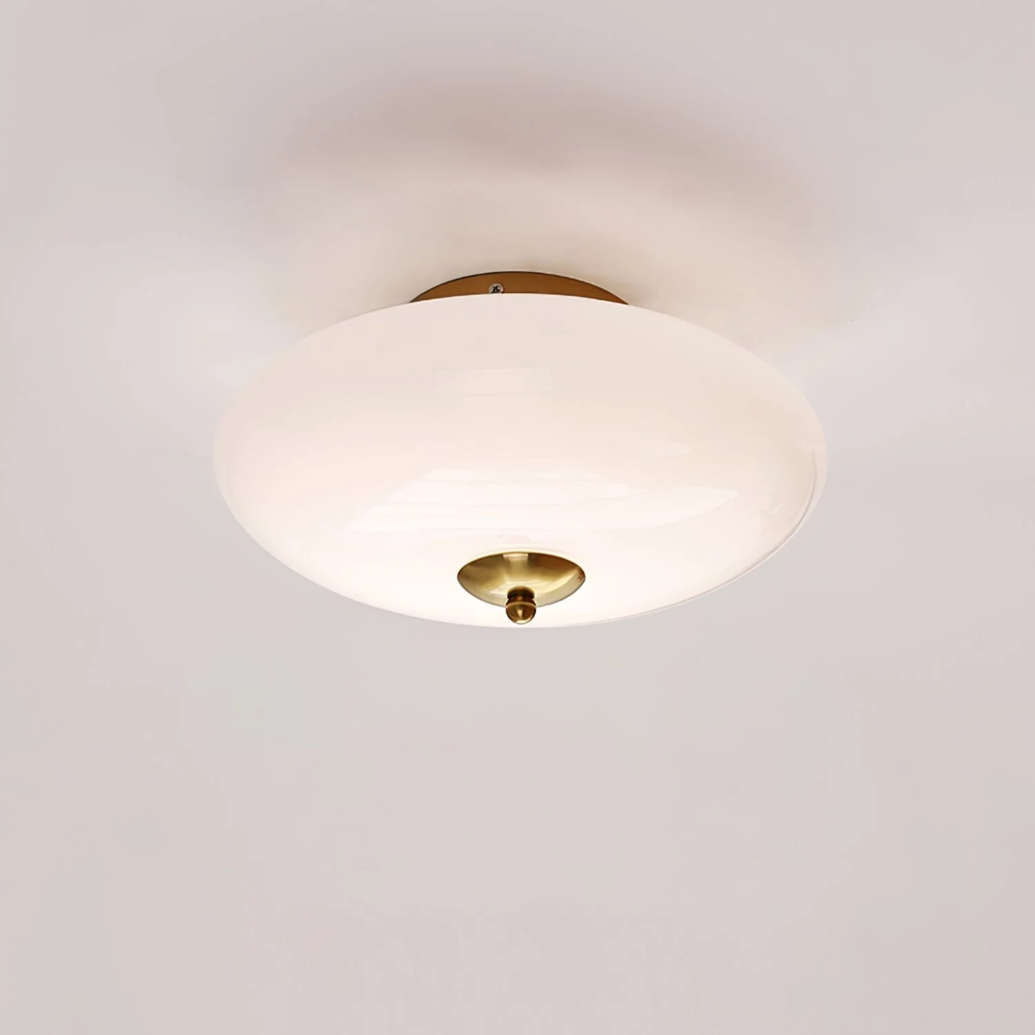 Opal Modern Glass Ceiling Light - Image 7