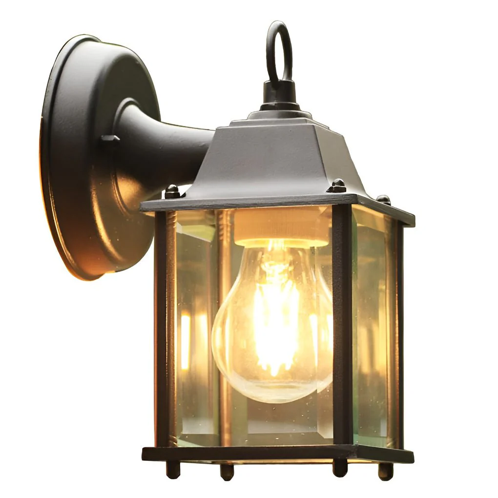 Opheli Square Glass Outdoor Sconce Wall Lights - Image 6