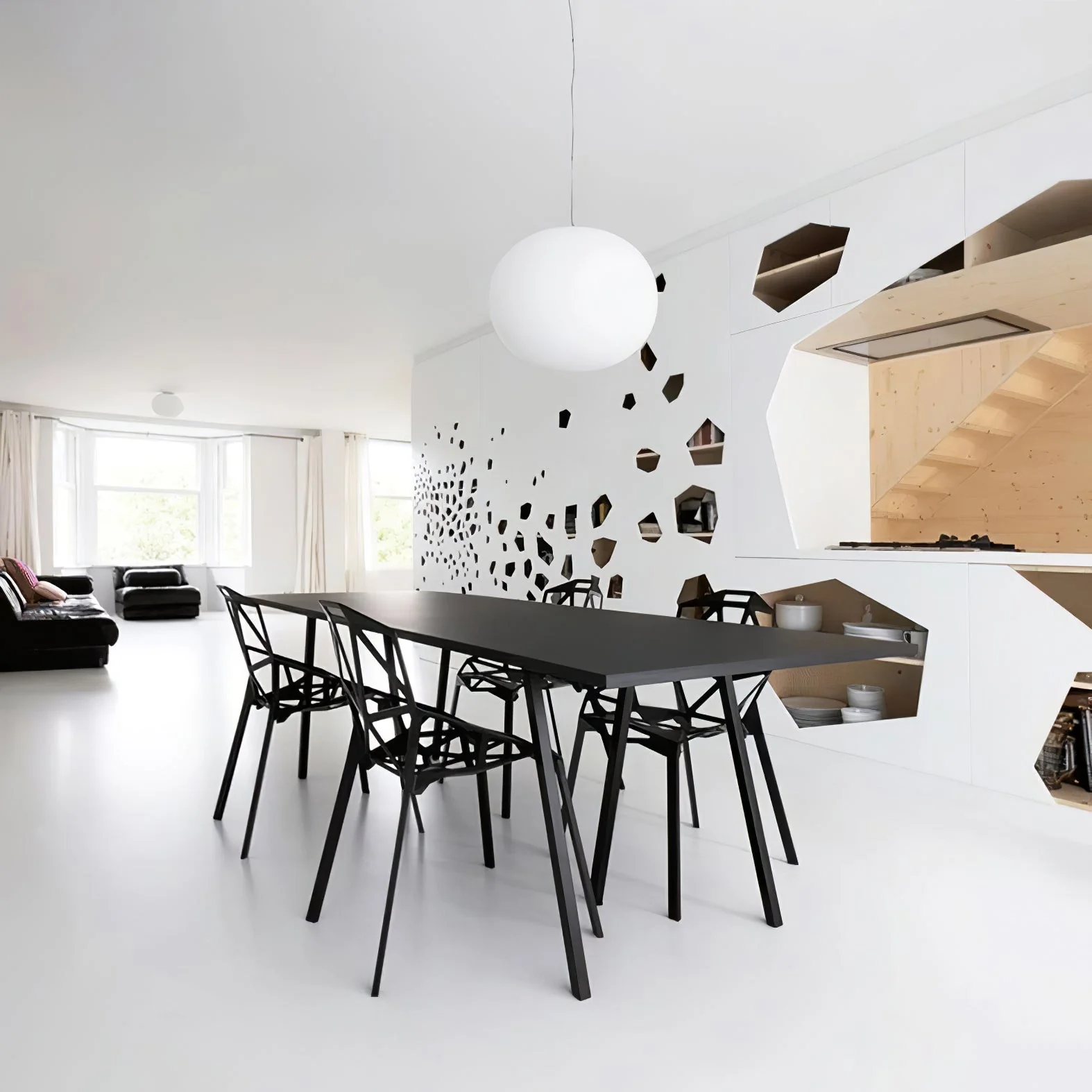 Orb Modern Glass Pendant Lamp - Image 18