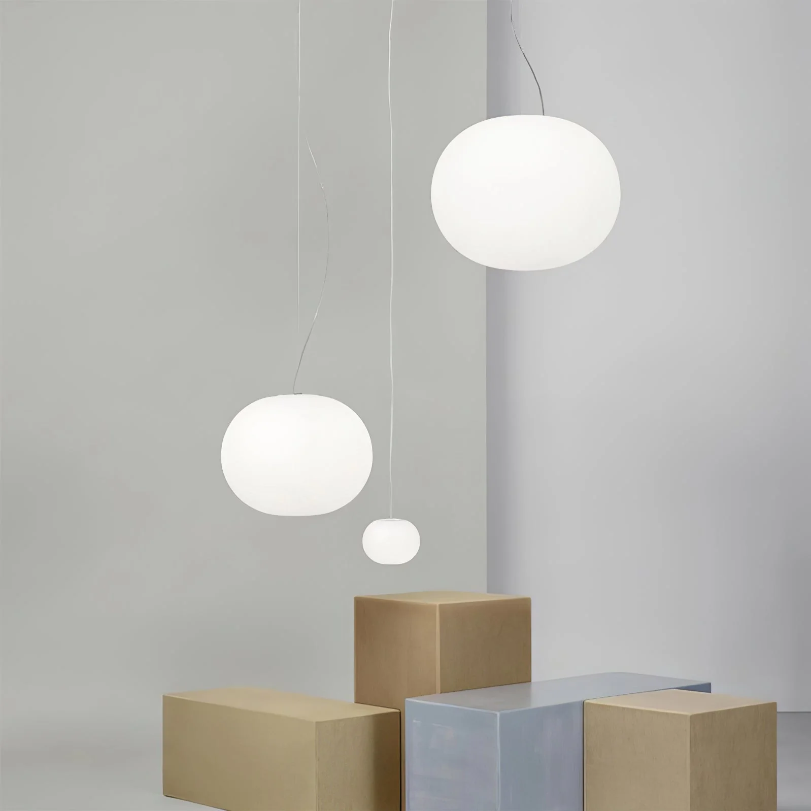 Orb Modern Glass Pendant Lamp - Image 4