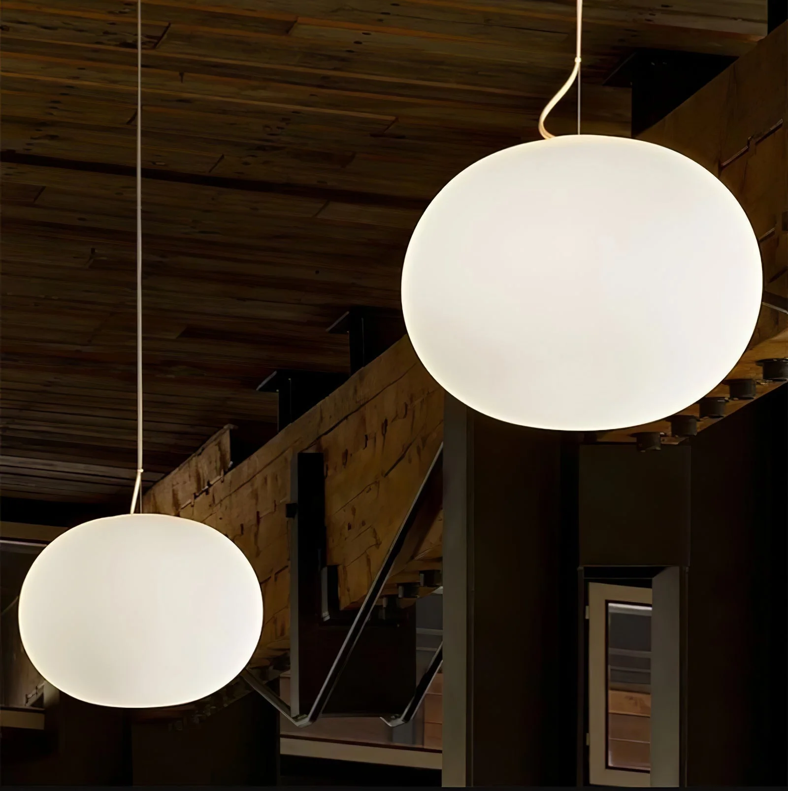 Orb Modern Glass Pendant Lamp - Image 9