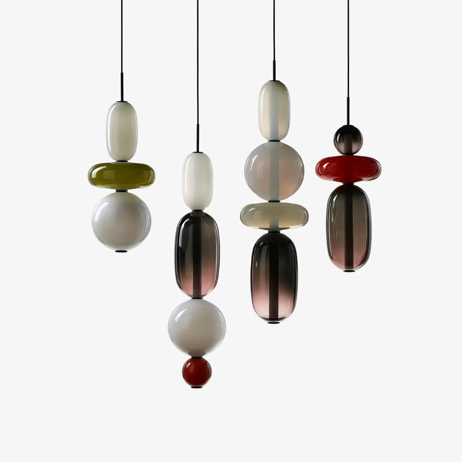 Orba Candied Glass Pendant Light