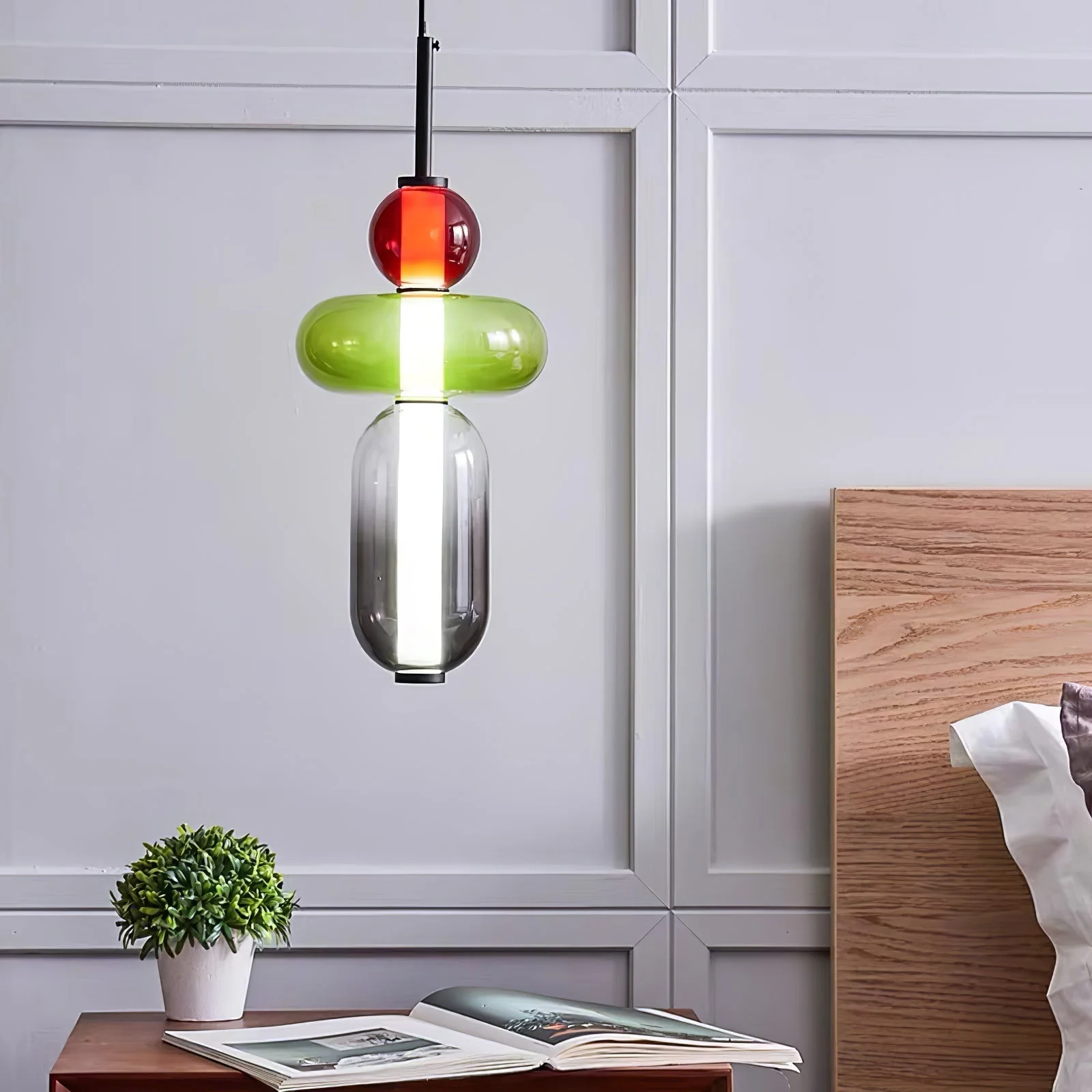 Orba Candied Glass Pendant Light - Image 12