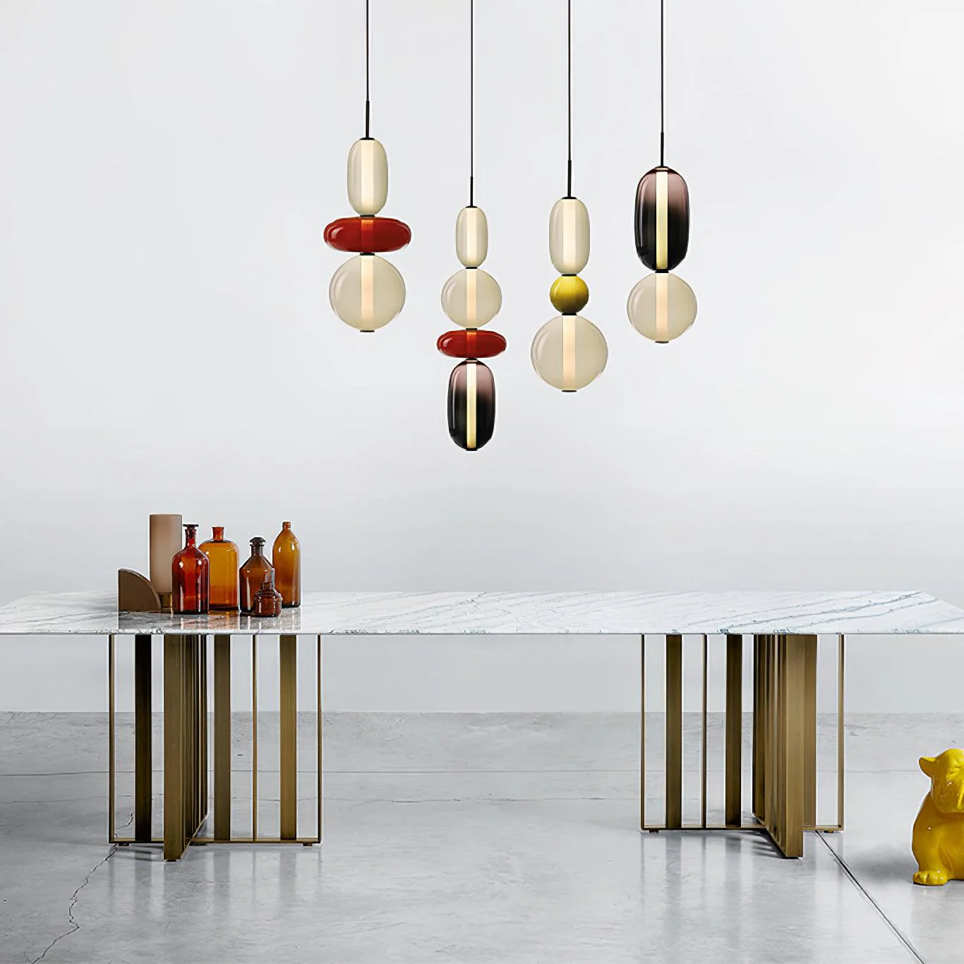 Orba Candied Glass Pendant Light - Image 23