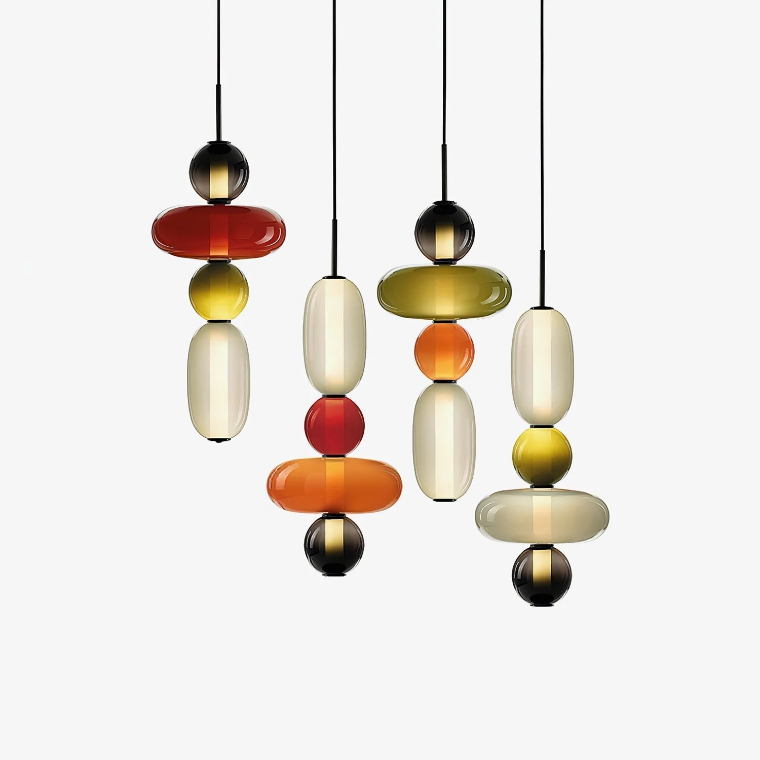 Orba Candied Glass Pendant Light - Image 48
