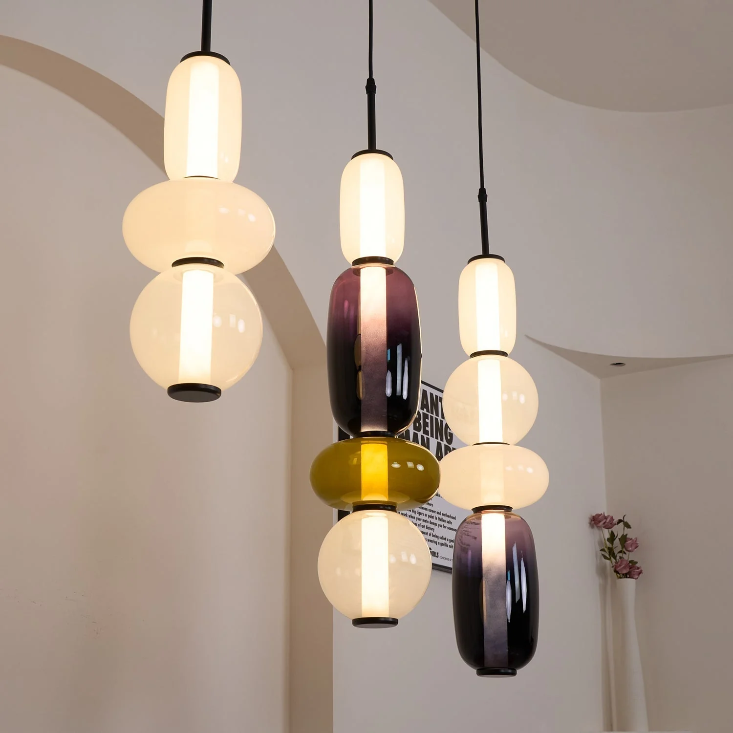 Orba Candied Glass Pendant Light - Image 52