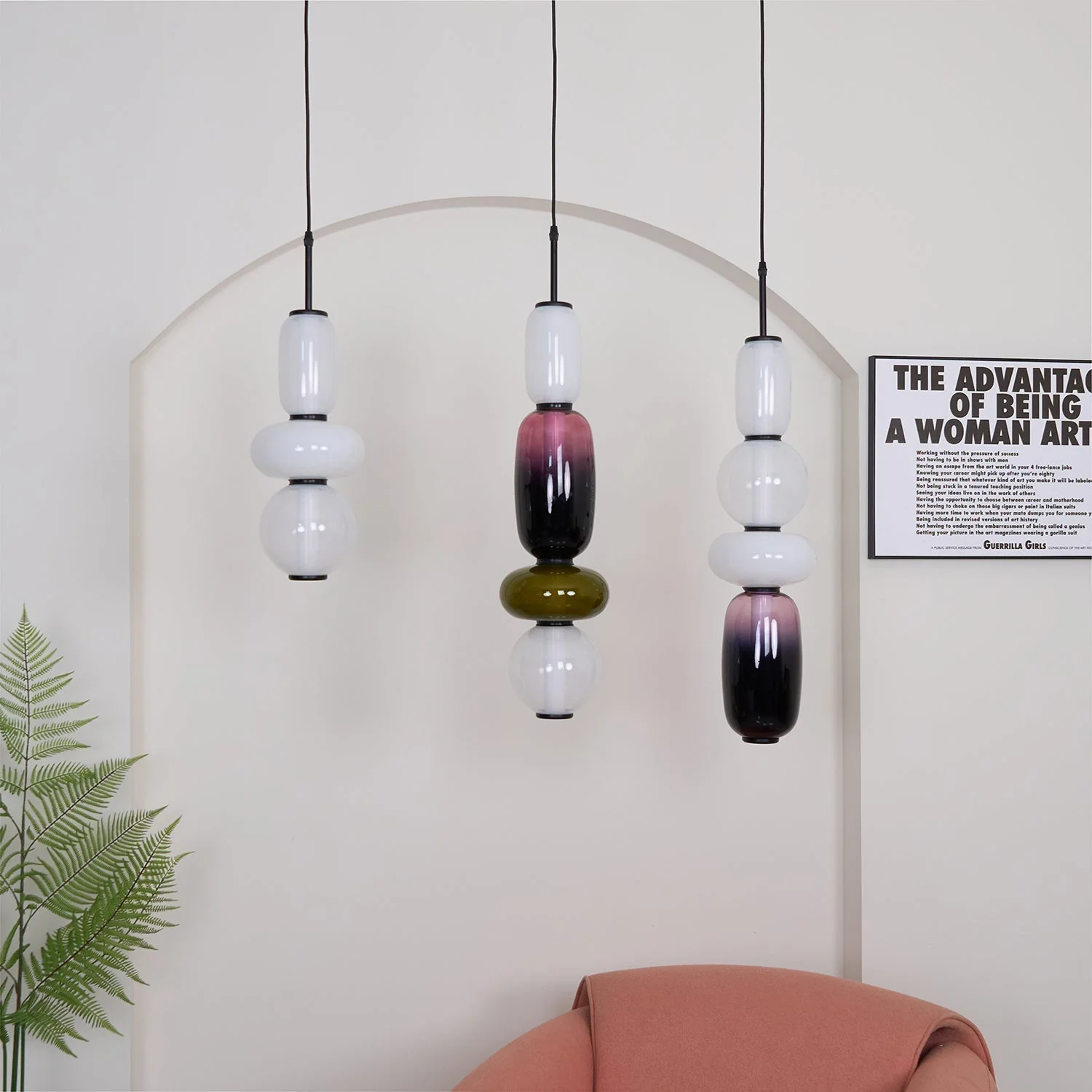 Orba Candied Glass Pendant Light - Image 53