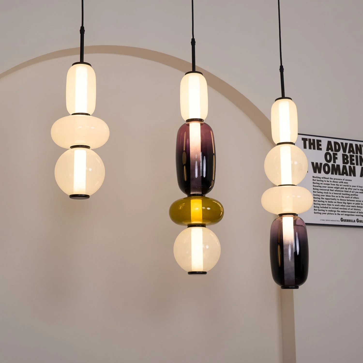 Orba Candied Glass Pendant Light - Image 54