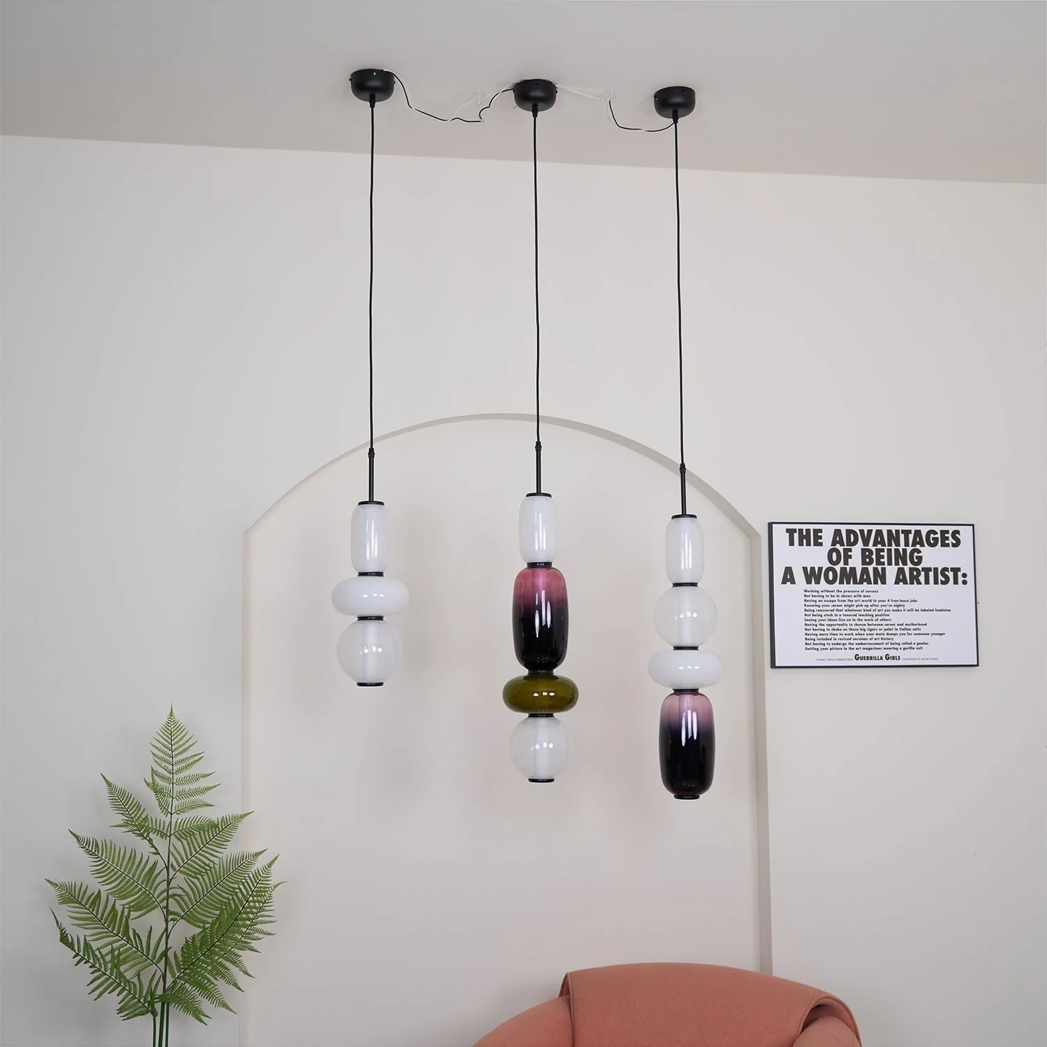 Orba Candied Glass Pendant Light - Image 57