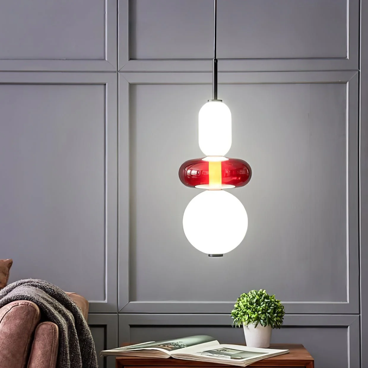 Orba Candied Glass Pendant Light - Image 76
