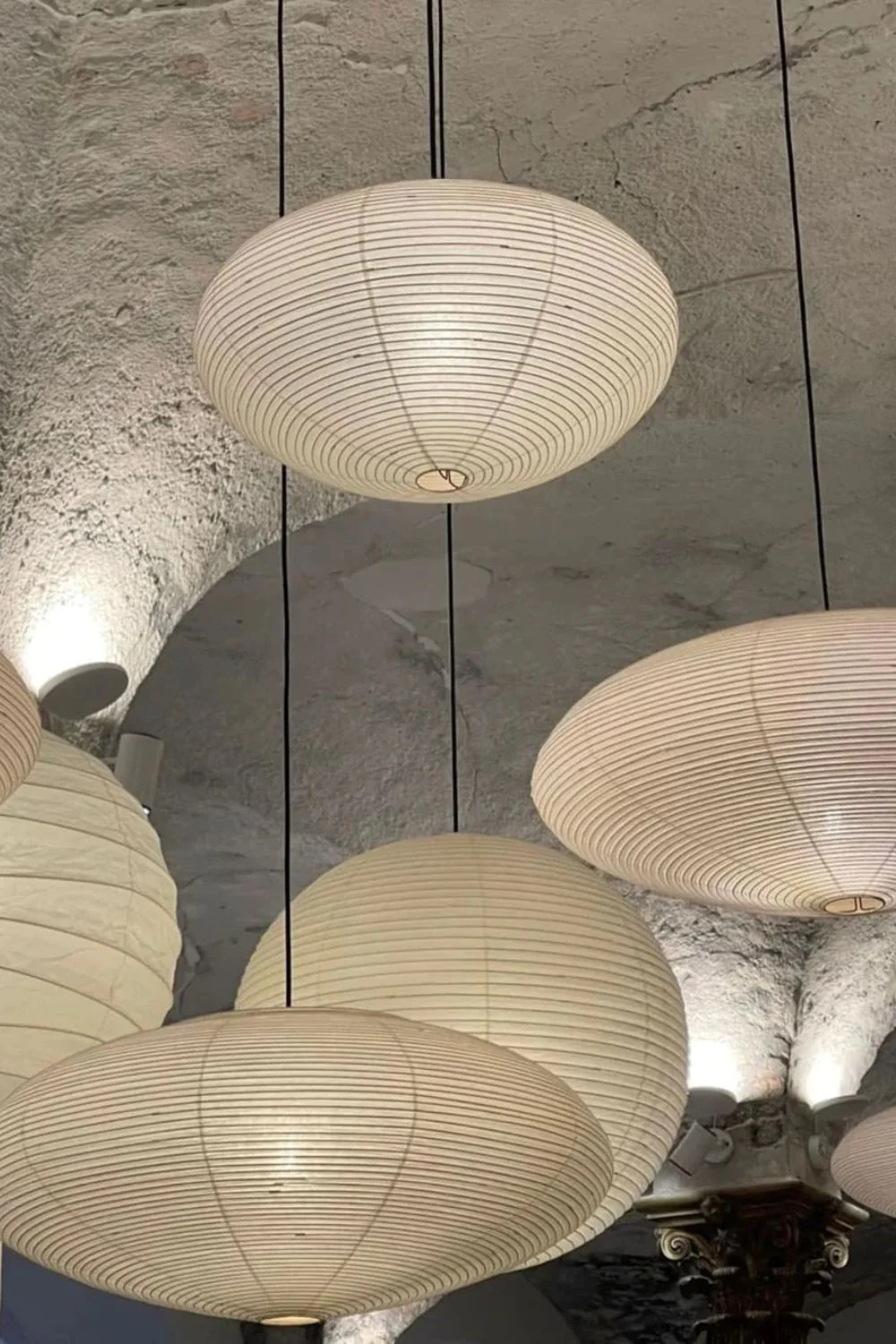 Orba Washi Paper 15A Pendant Light - Image 105