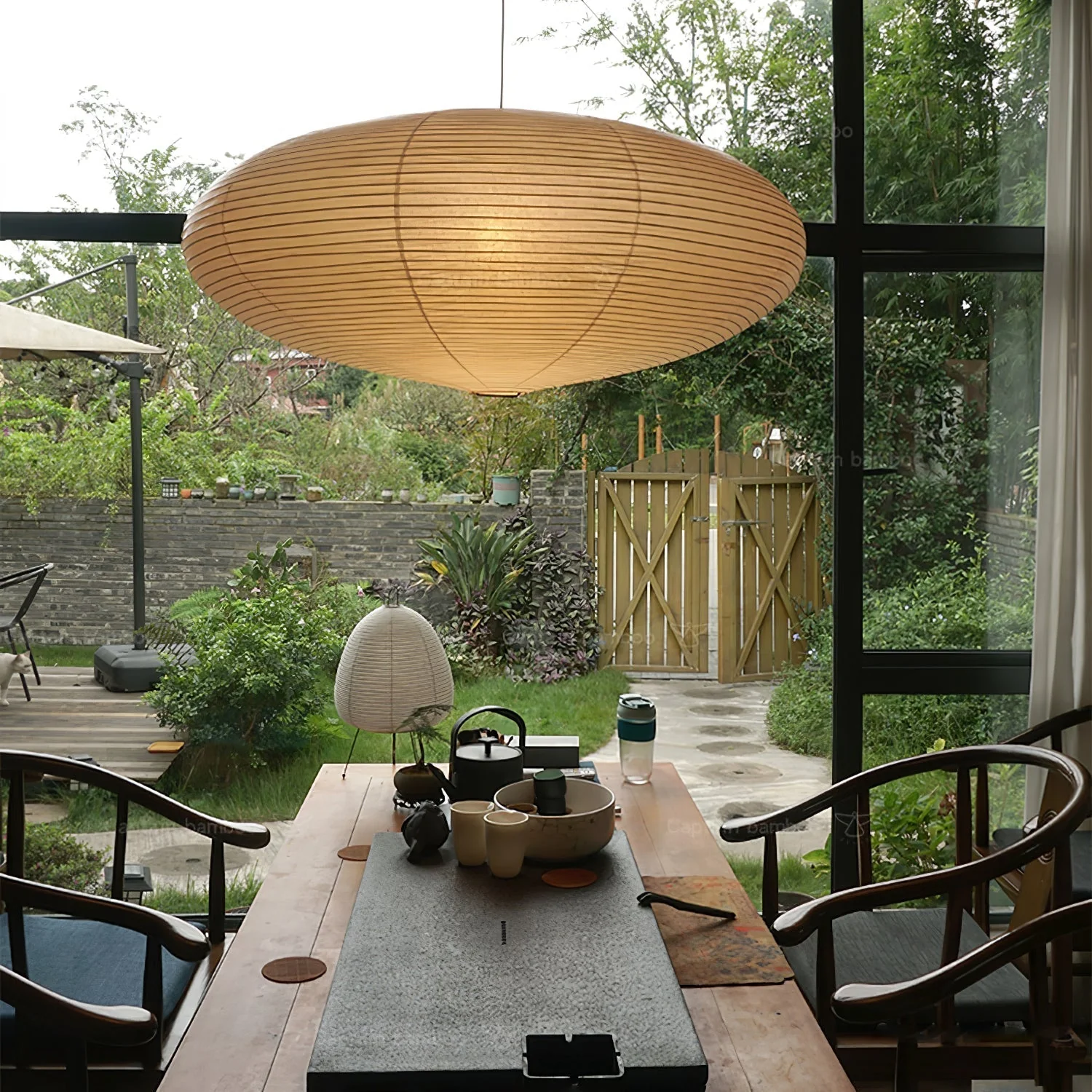 Orba Washi Paper 15A Pendant Light - Image 17