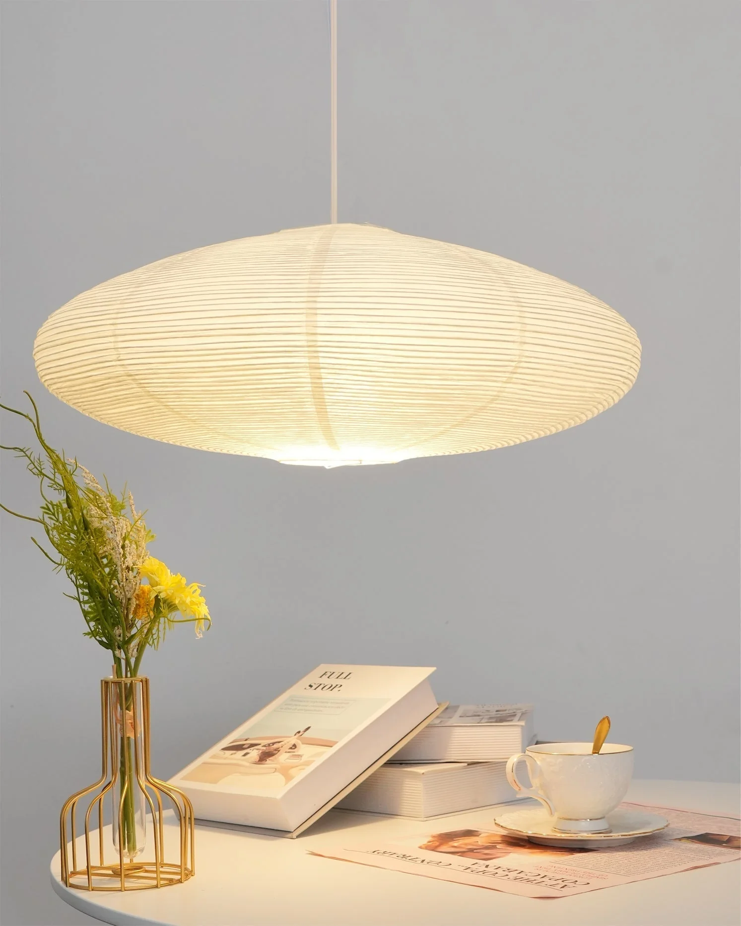 Orba Washi Paper 15A Pendant Light - Image 41