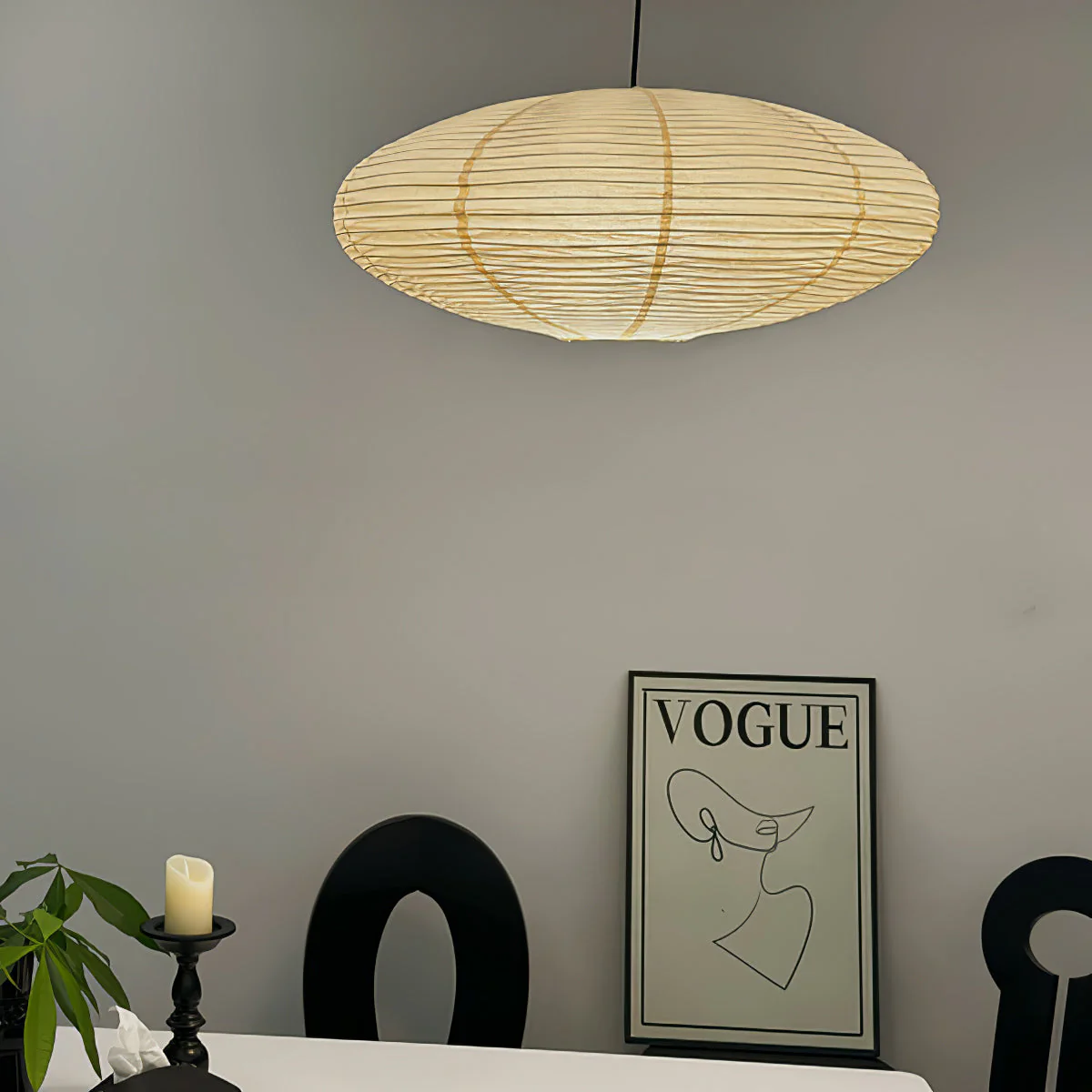 Orba Washi Paper 15A Pendant Light - Image 50