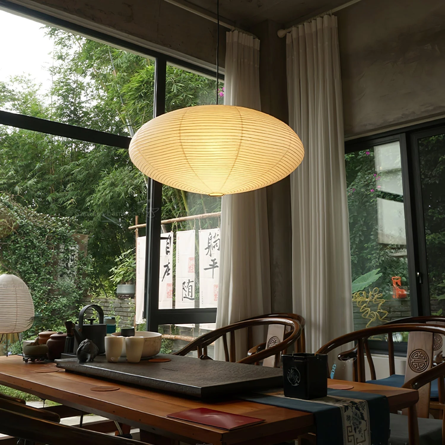Orba Washi Paper 15A Pendant Light - Image 78