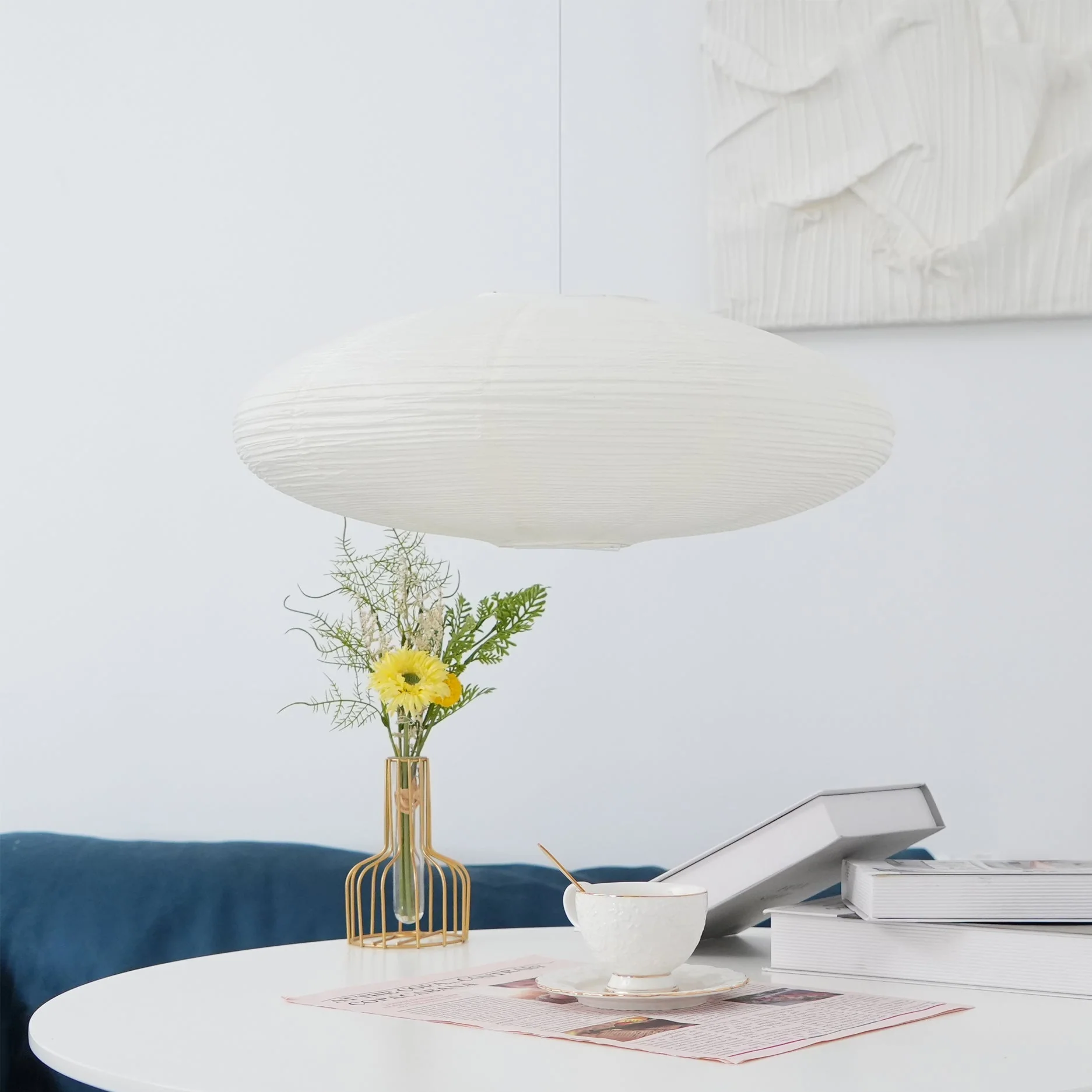 Orba Washi Paper 15A Pendant Light - Image 84