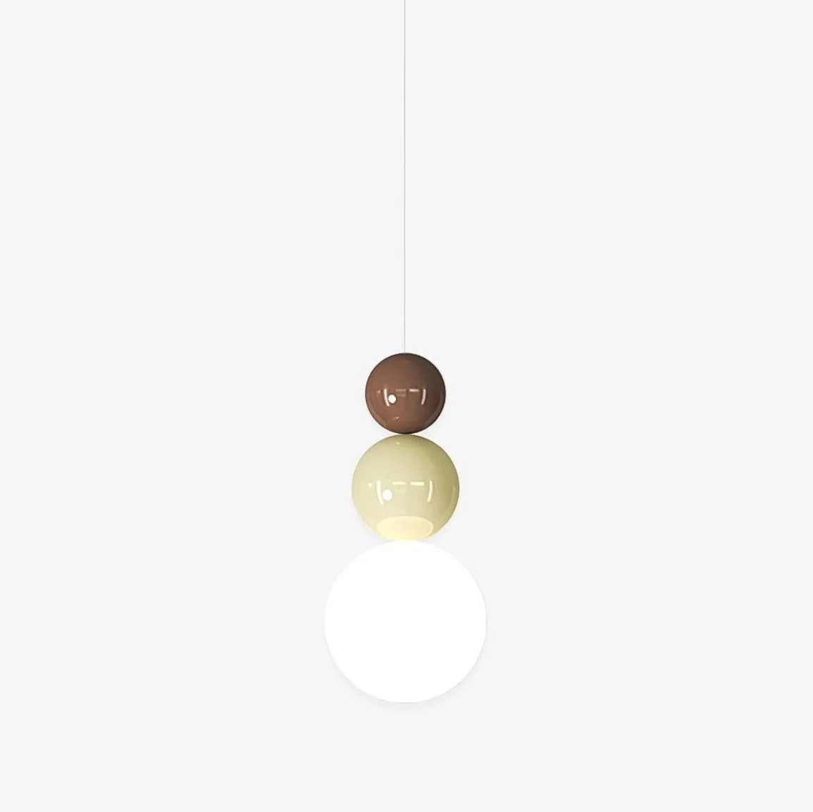 Orbis Three Ball Pendant Lamp