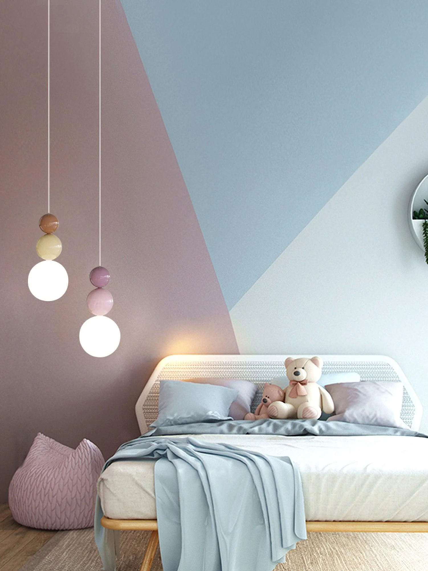 Orbis Three Ball Pendant Lamp - Image 27