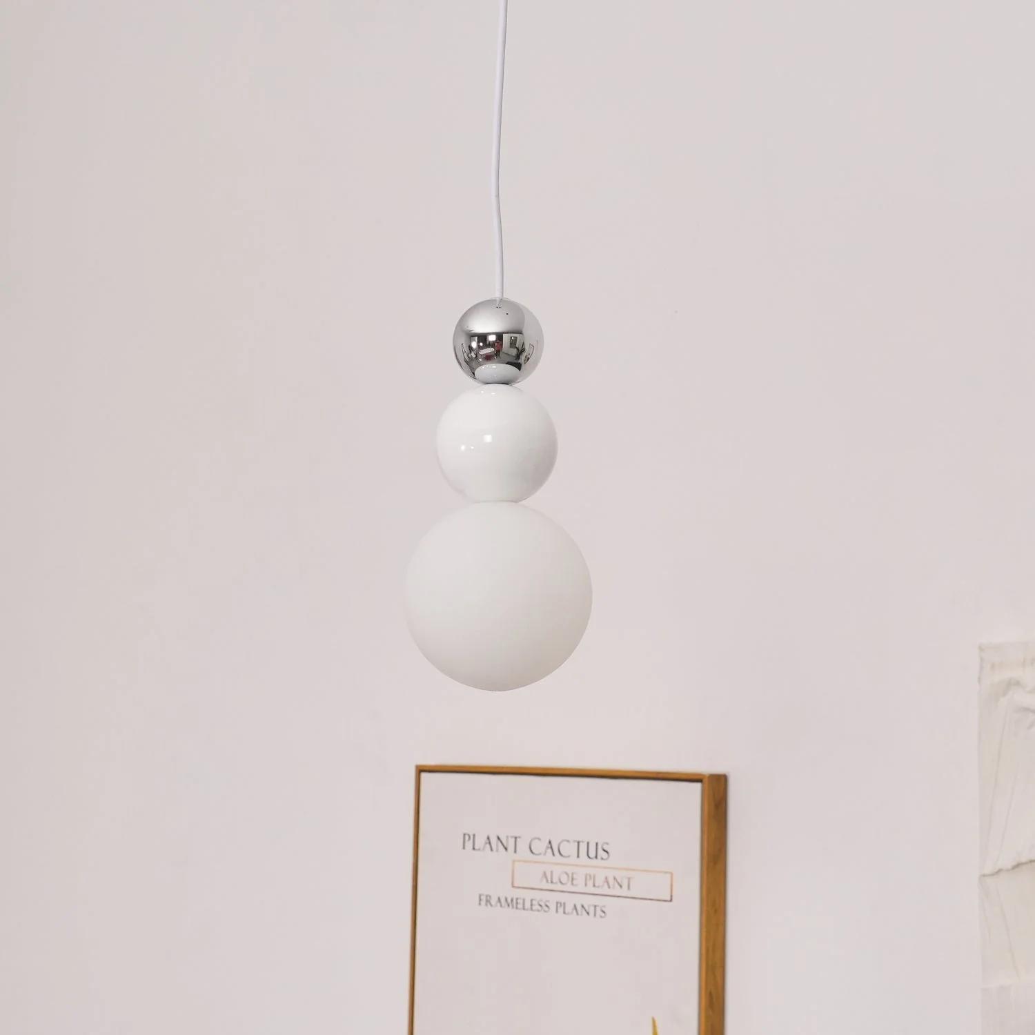 Orbis Three Ball Pendant Lamp - Image 9