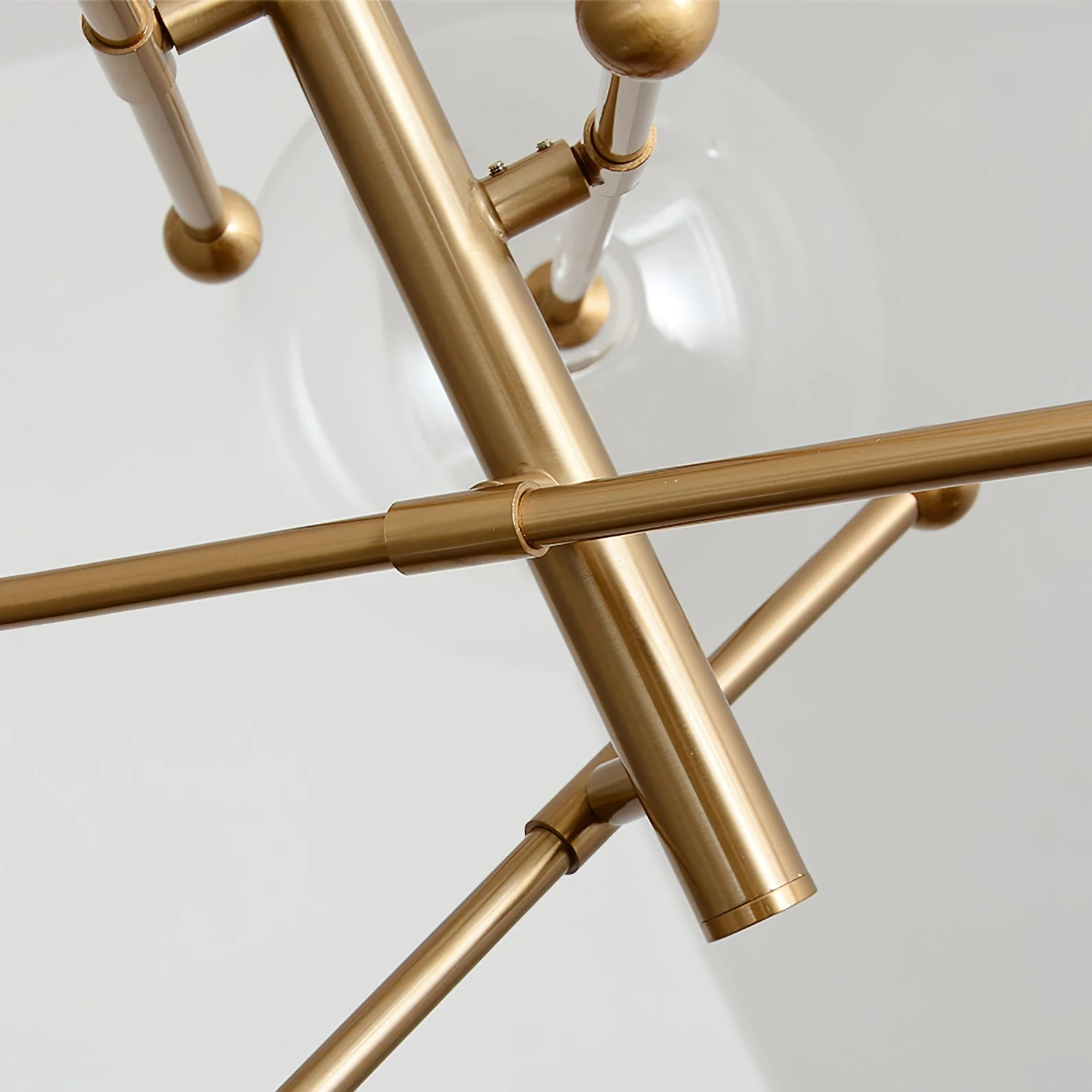 Orbit Contemporary Glass Chandelier - Image 14