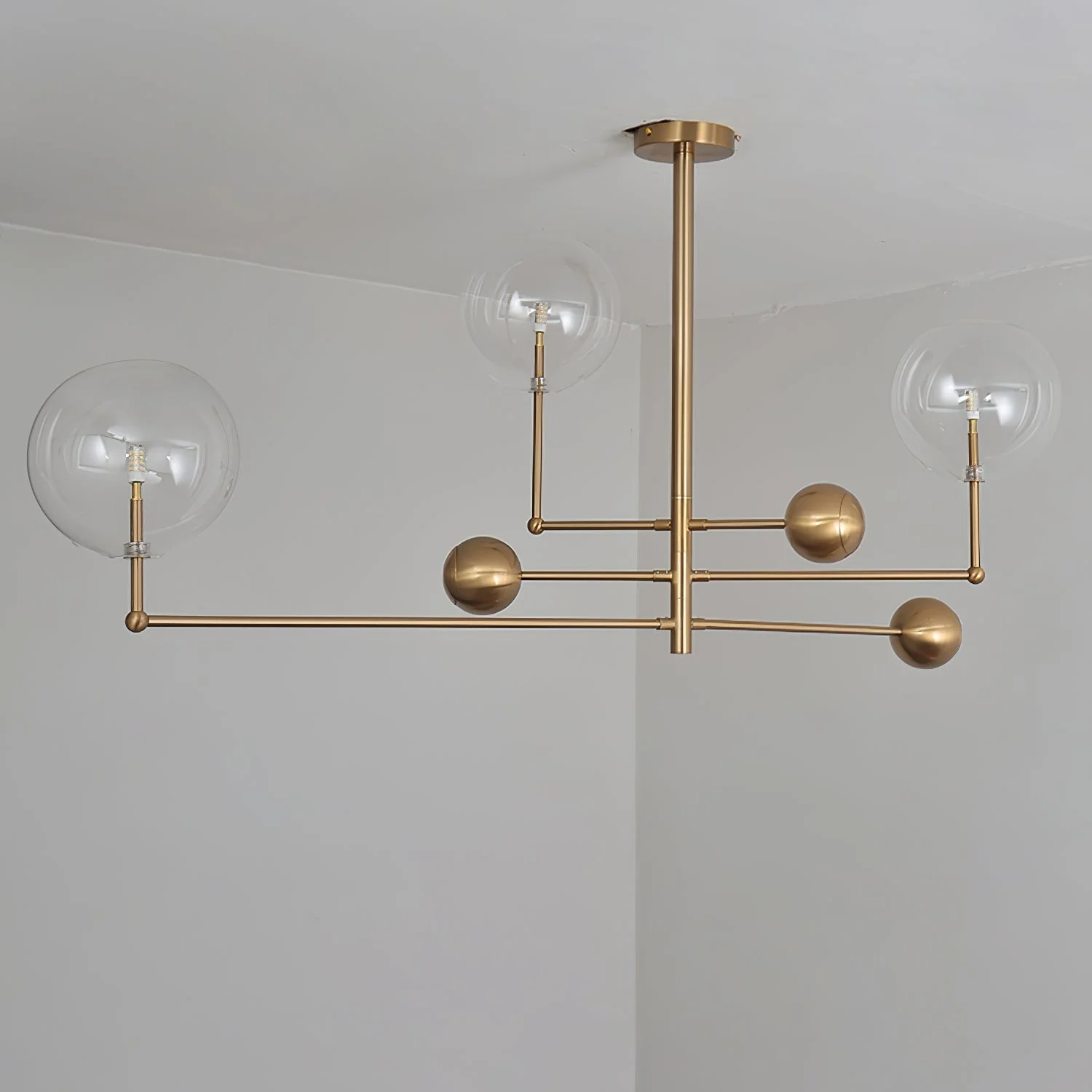 Orbit Contemporary Glass Chandelier - Image 15