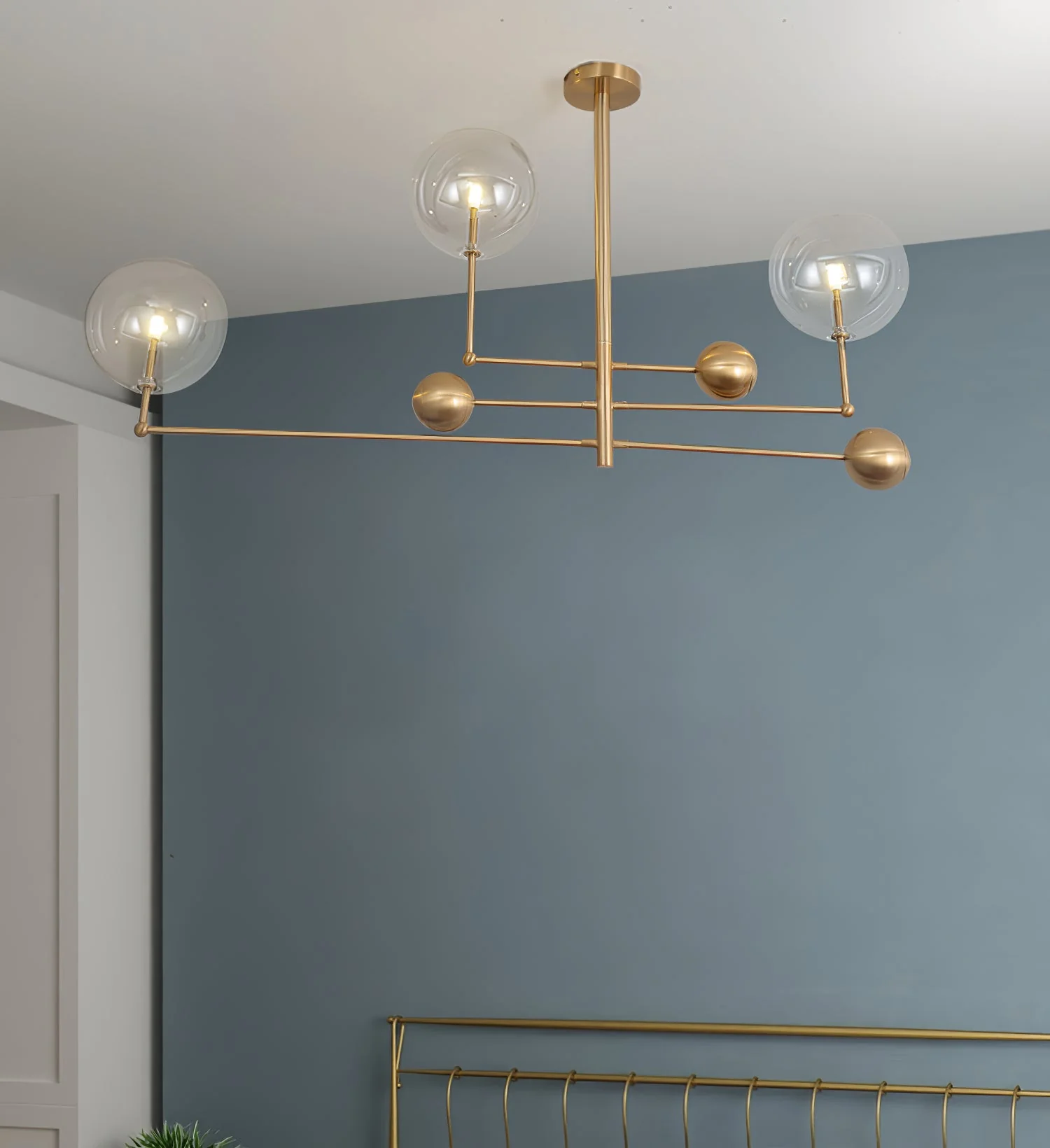 Orbit Contemporary Glass Chandelier - Image 19