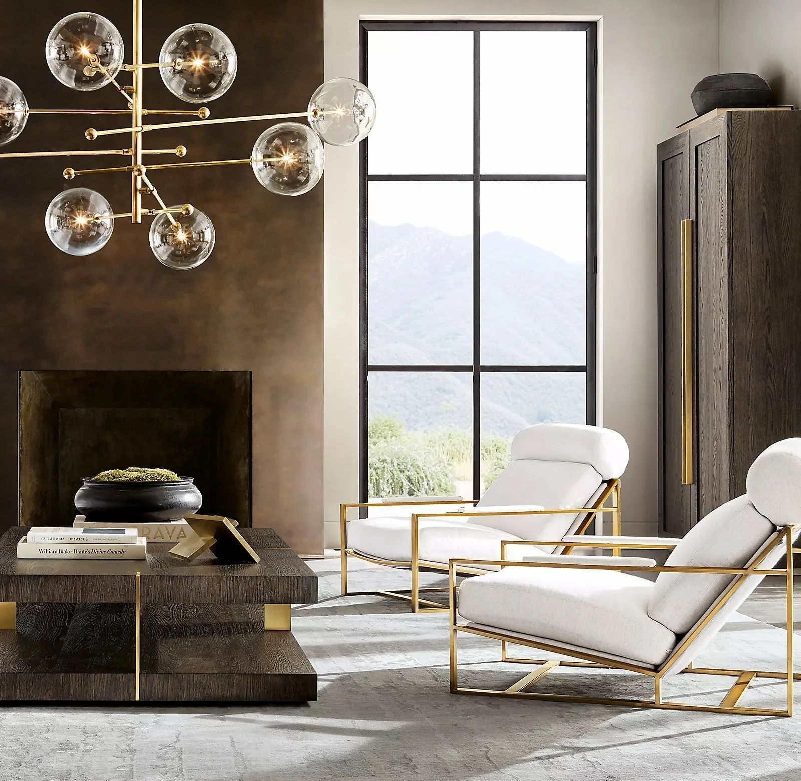 Orbit Contemporary Glass Chandelier - Image 6