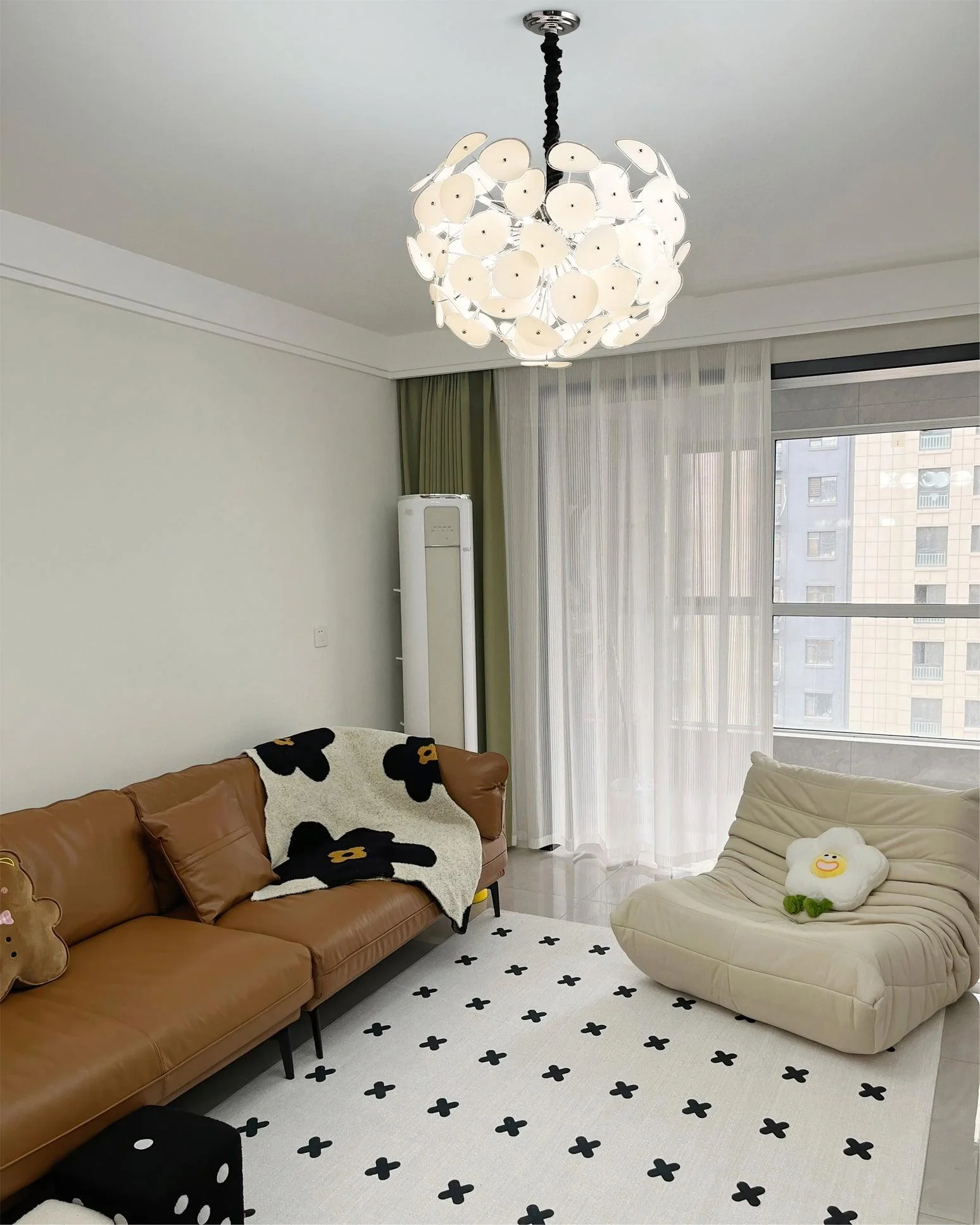 Orcariol Futuristic Glass Chandelier - Image 22