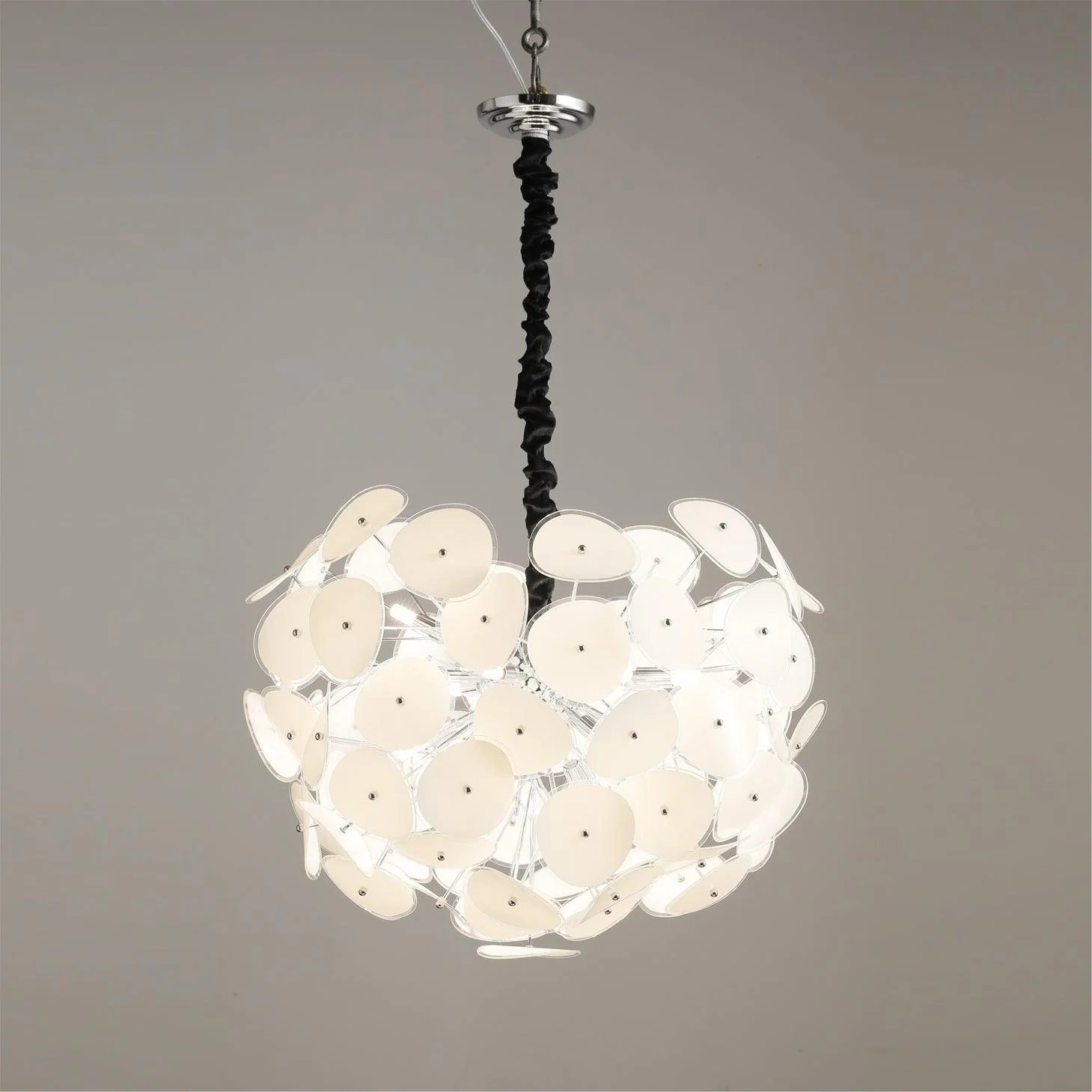 Orcariol Futuristic Glass Chandelier - Image 24