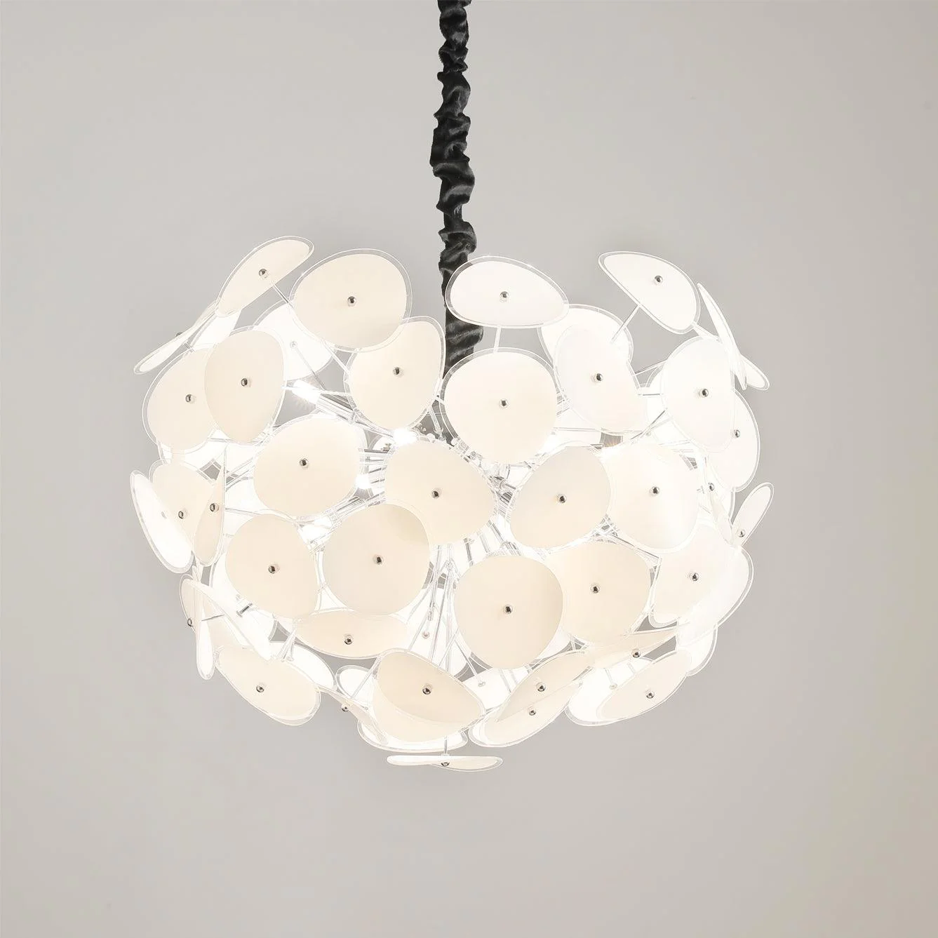 Orcariol Futuristic Glass Chandelier - Image 4