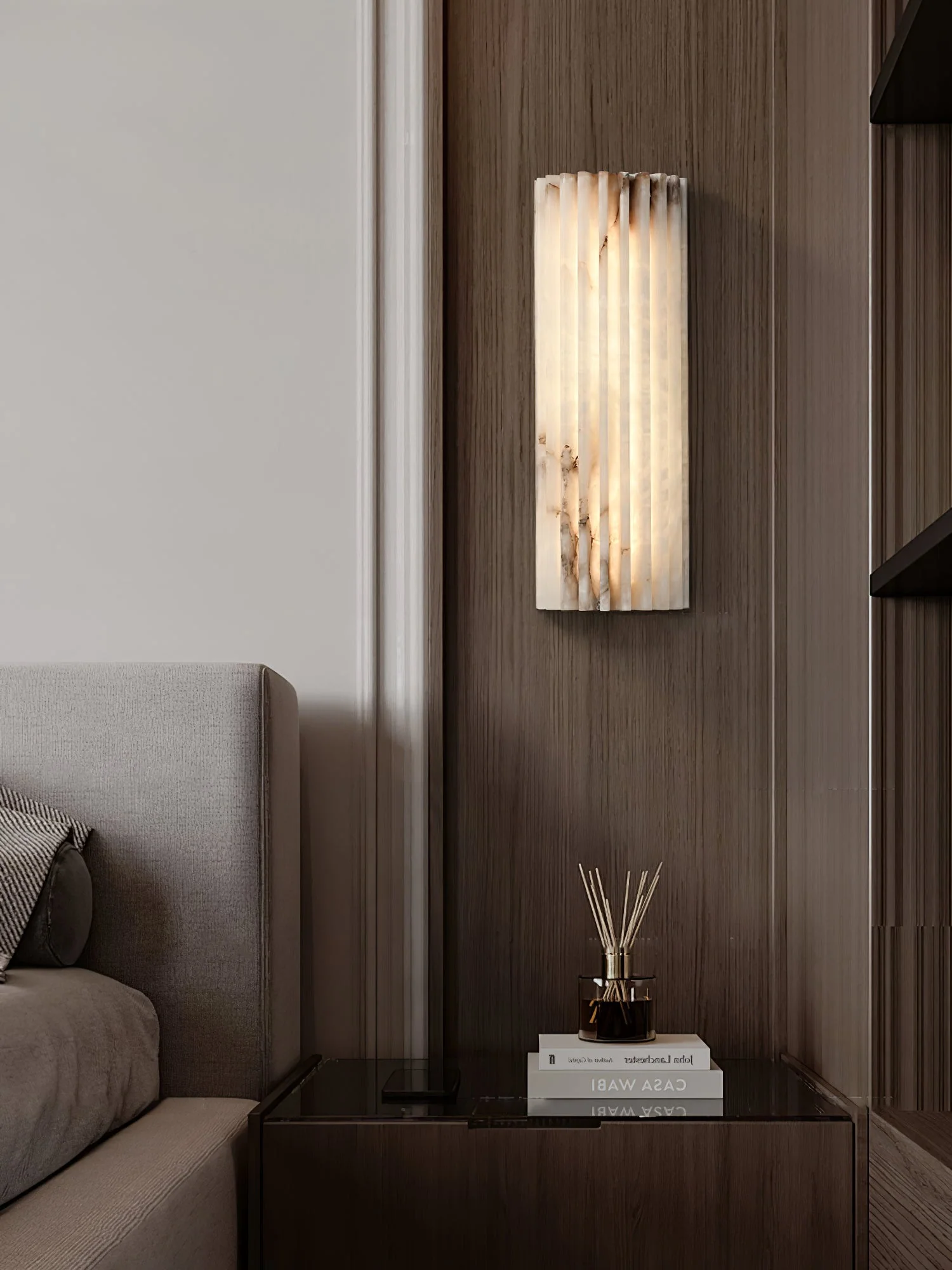 Orcarion Alabaster Wall Lamp - Image 11