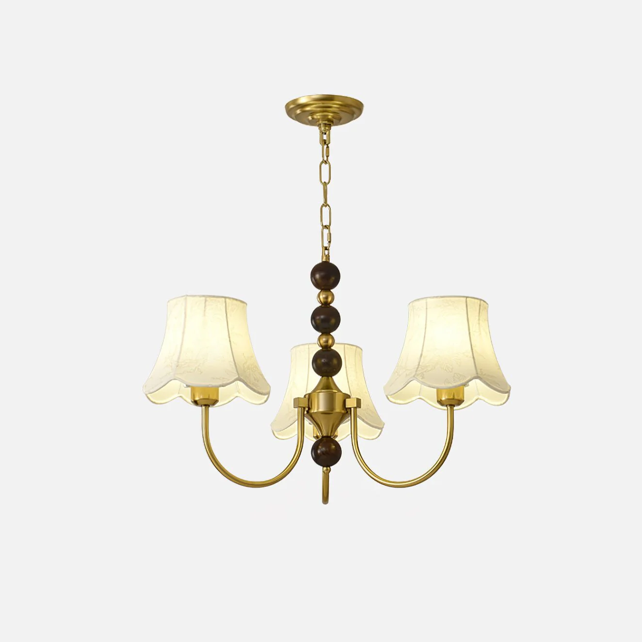 Orchid Chandelier Fabric Golden - Image 9