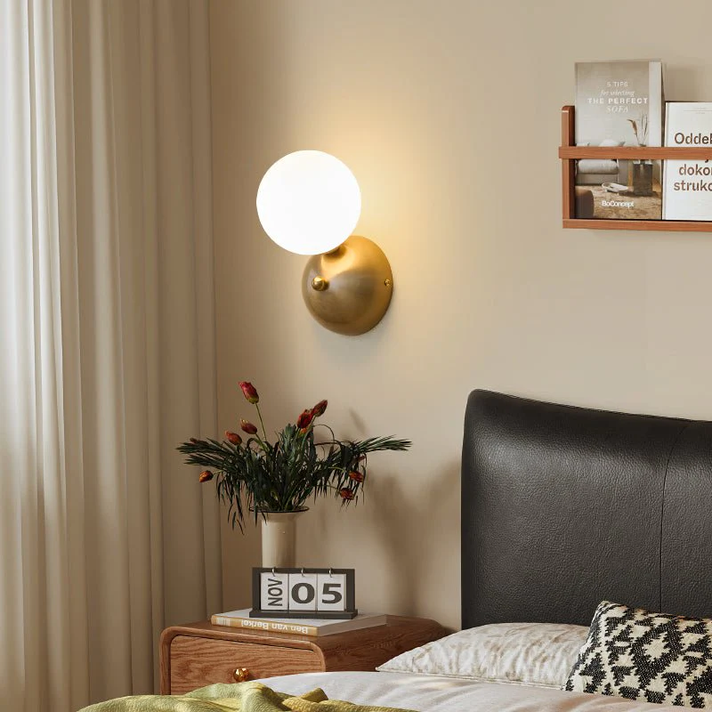 Ordoran Modern Minimalist Glass Wall Lamp - Image 16