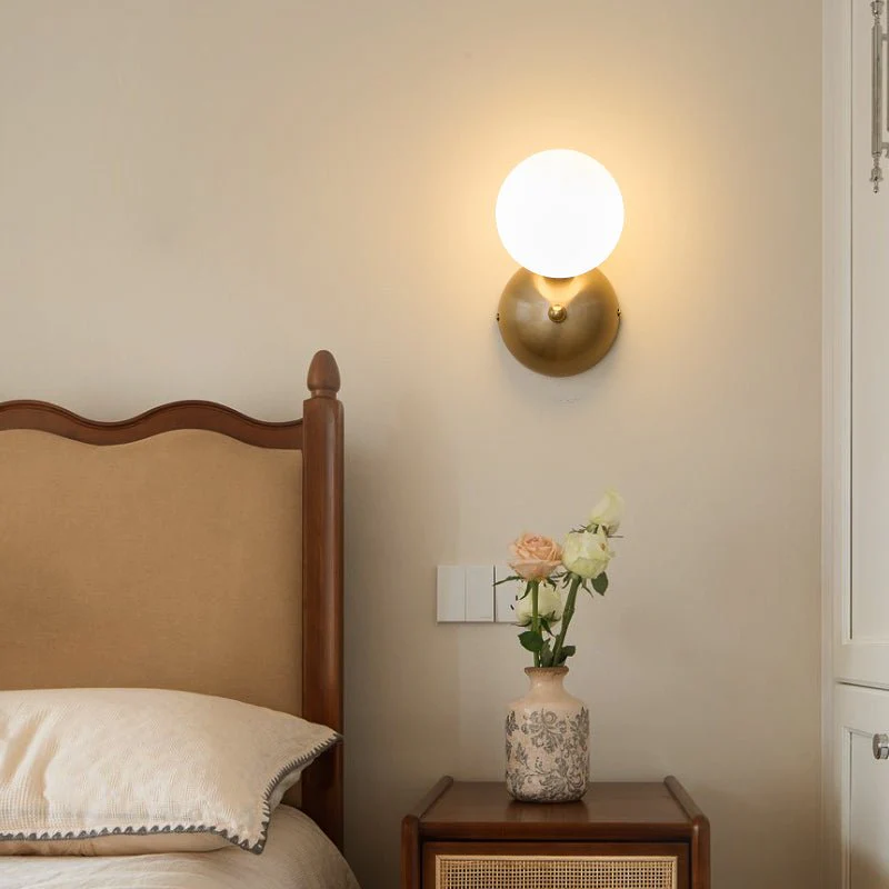 Ordoran Modern Minimalist Glass Wall Lamp - Image 2