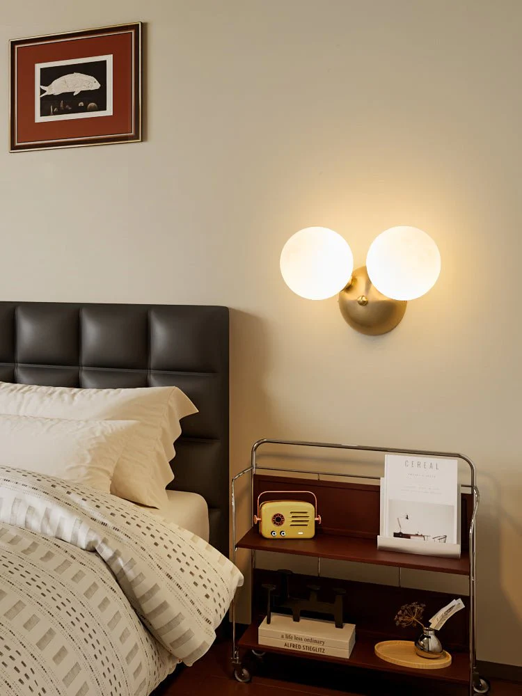 Ordoran Modern Minimalist Glass Wall Lamp - Image 8