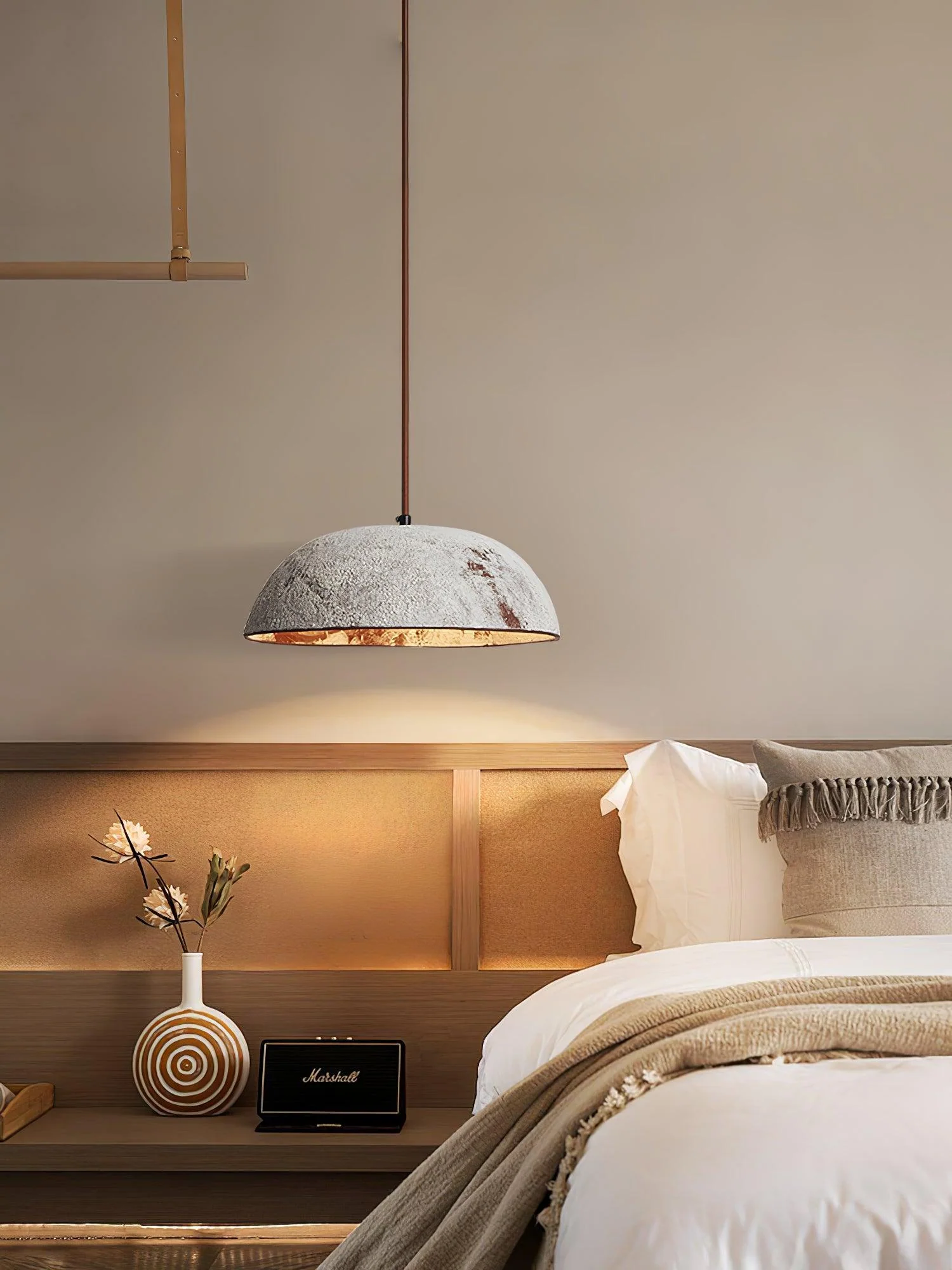 Oreliare Vintage Wood Pendant Lamp - Image 2