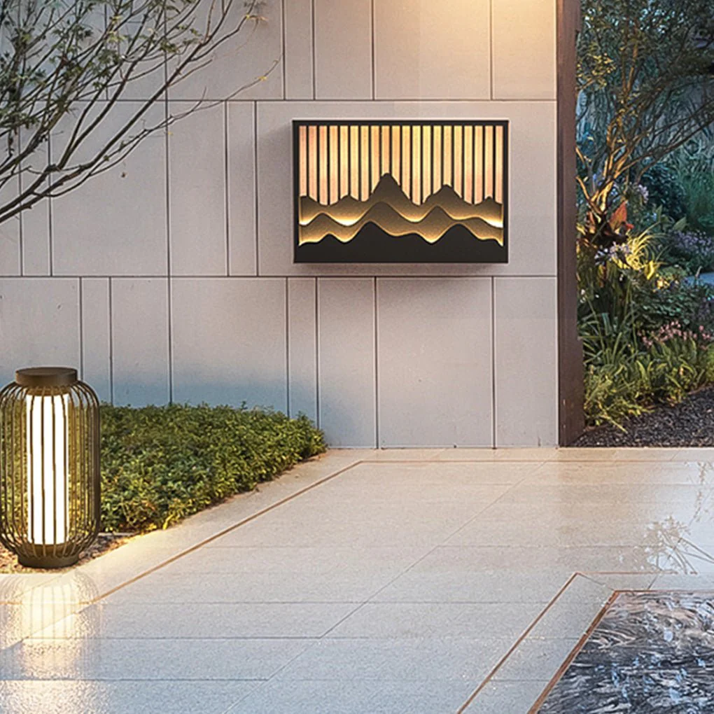 Oriel Creative Balcony Landscape Outdoor Wall Sconces - Image 9