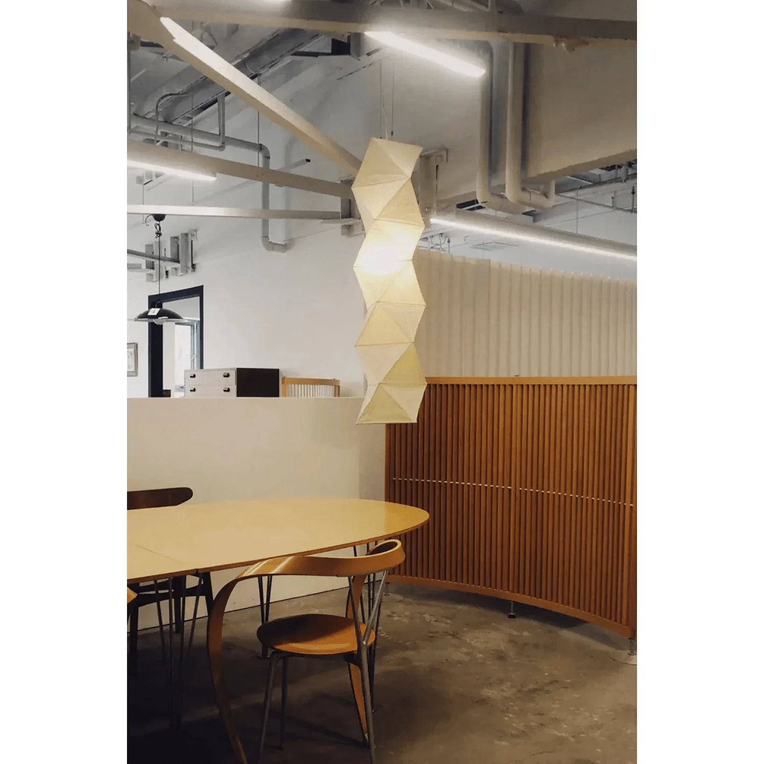 Origami Minimalist Paper Pendant Light - Image 11