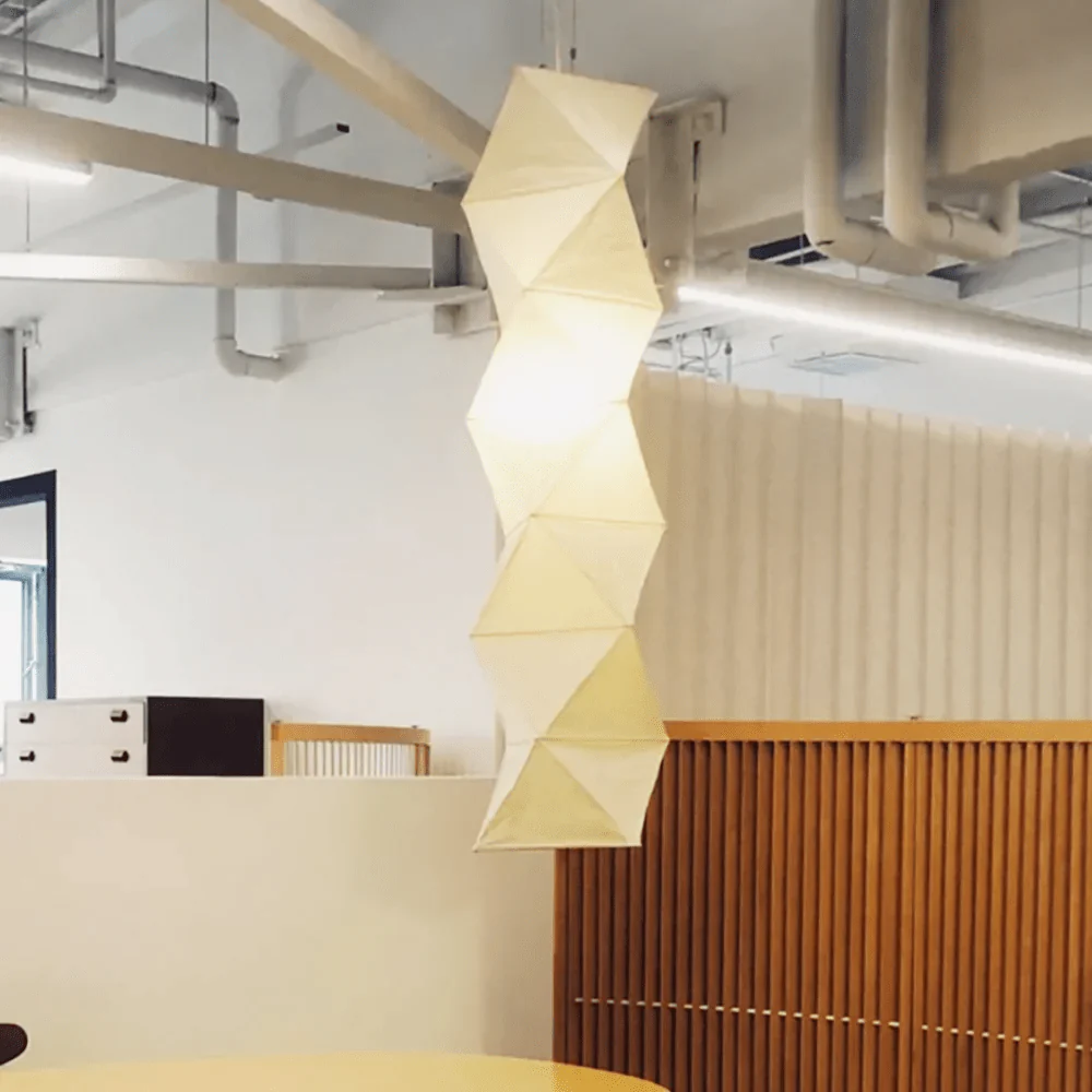 Origami Minimalist Paper Pendant Light - Image 14