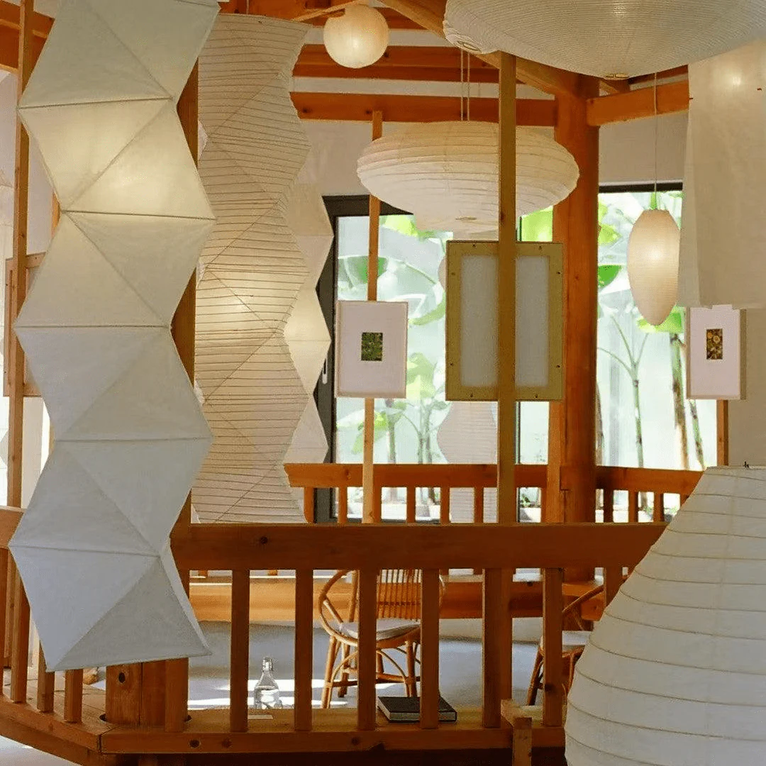 Origami Minimalist Paper Pendant Light - Image 15