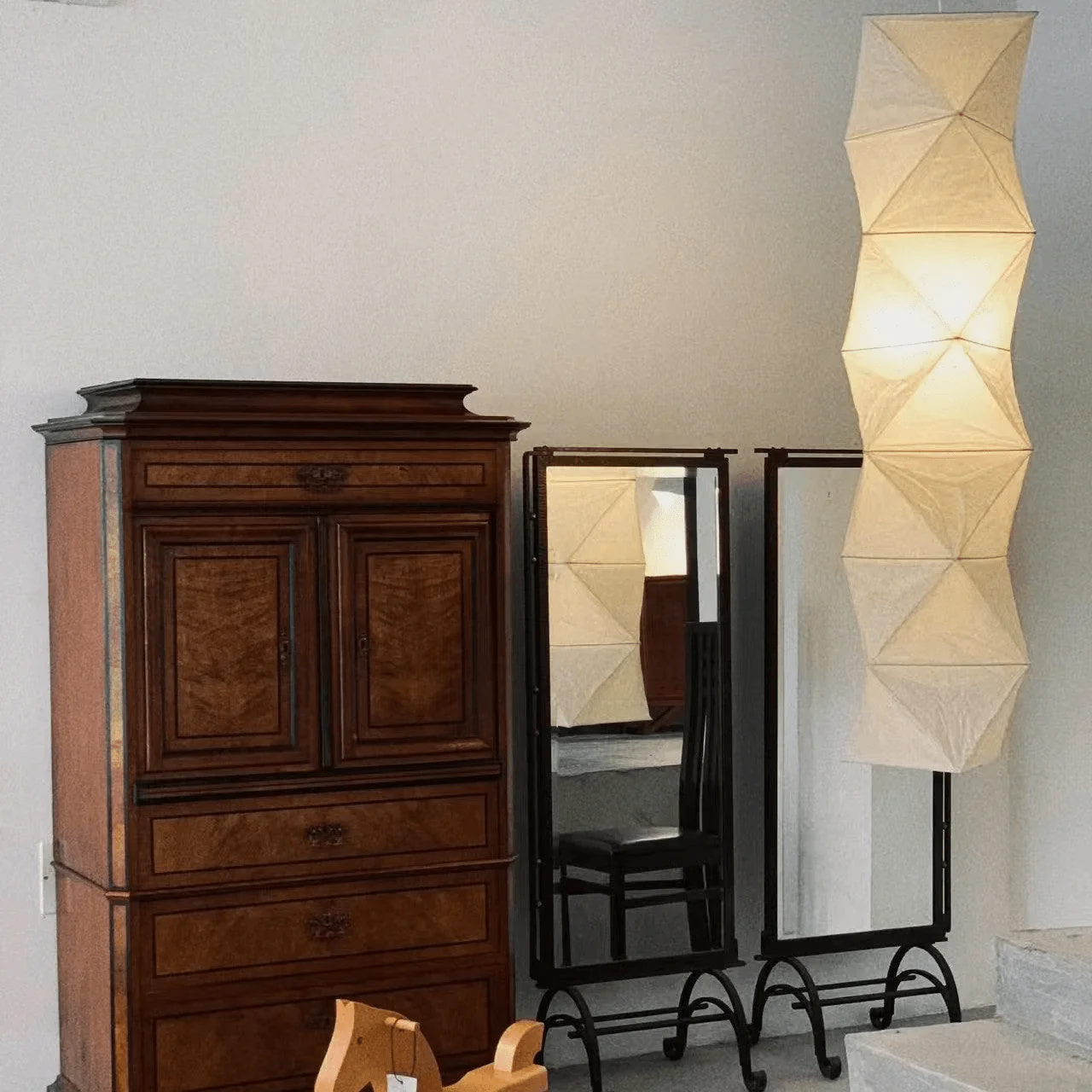 Origami Minimalist Paper Pendant Light - Image 3