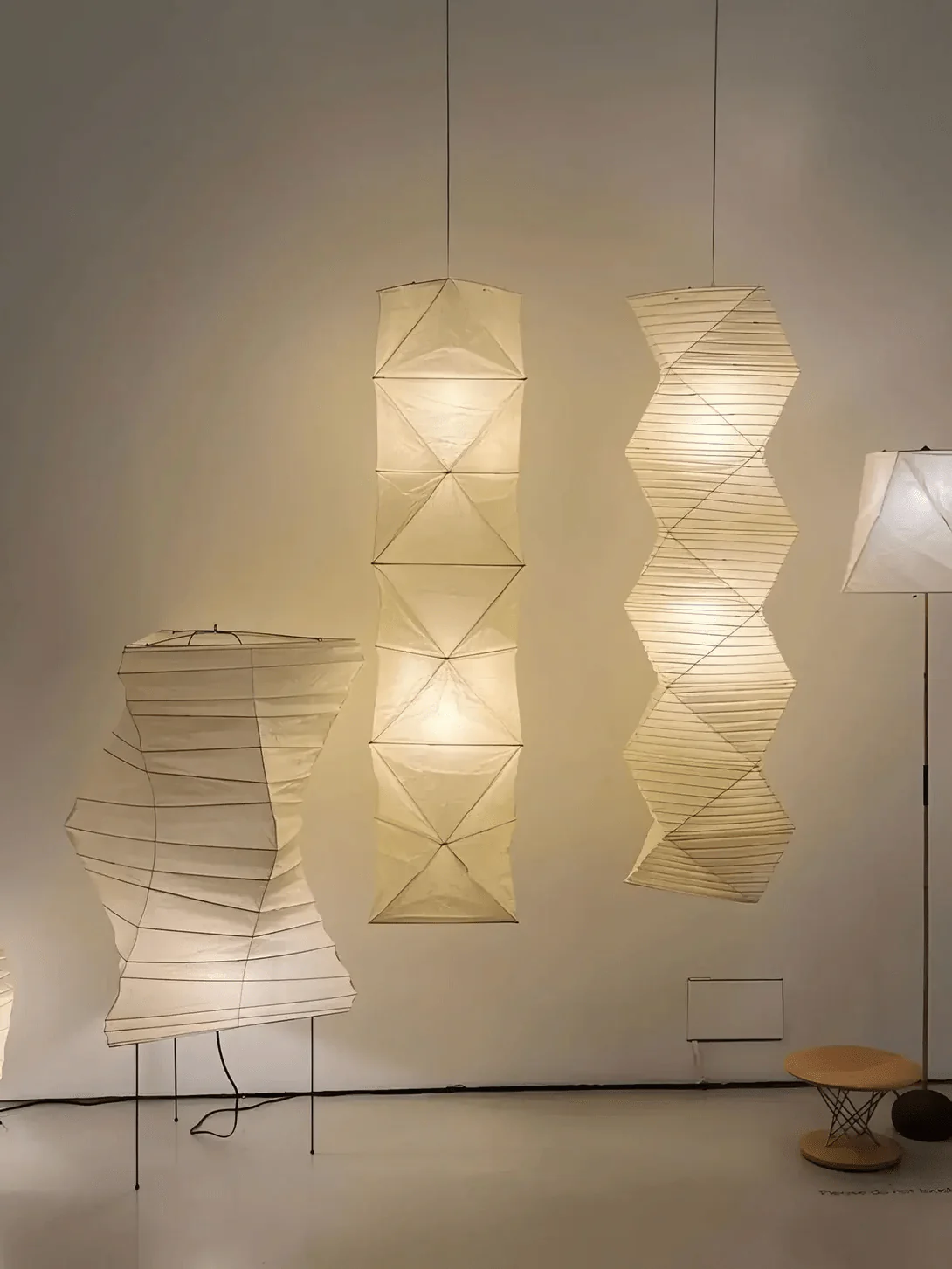 Origami Minimalist Paper Pendant Light - Image 9