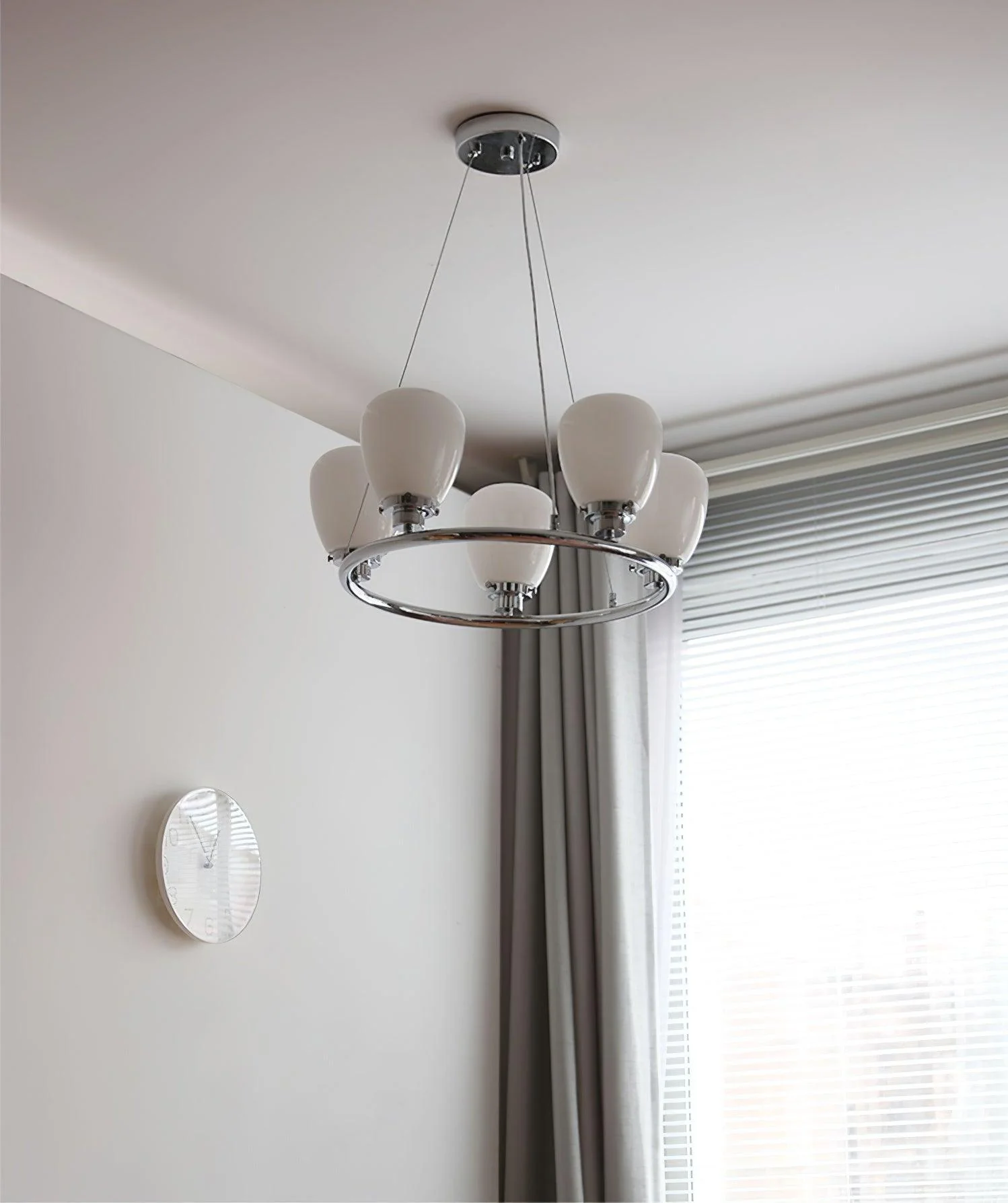 Orion Classic Glass Chandelier - Image 4