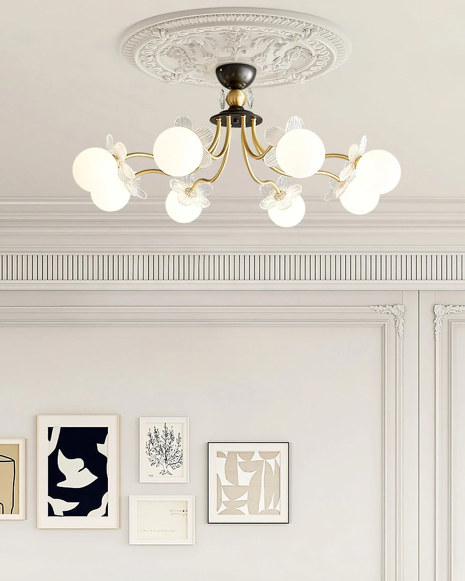 Orlaeila Art Blossom Flower Glass Chandelier - Image 11