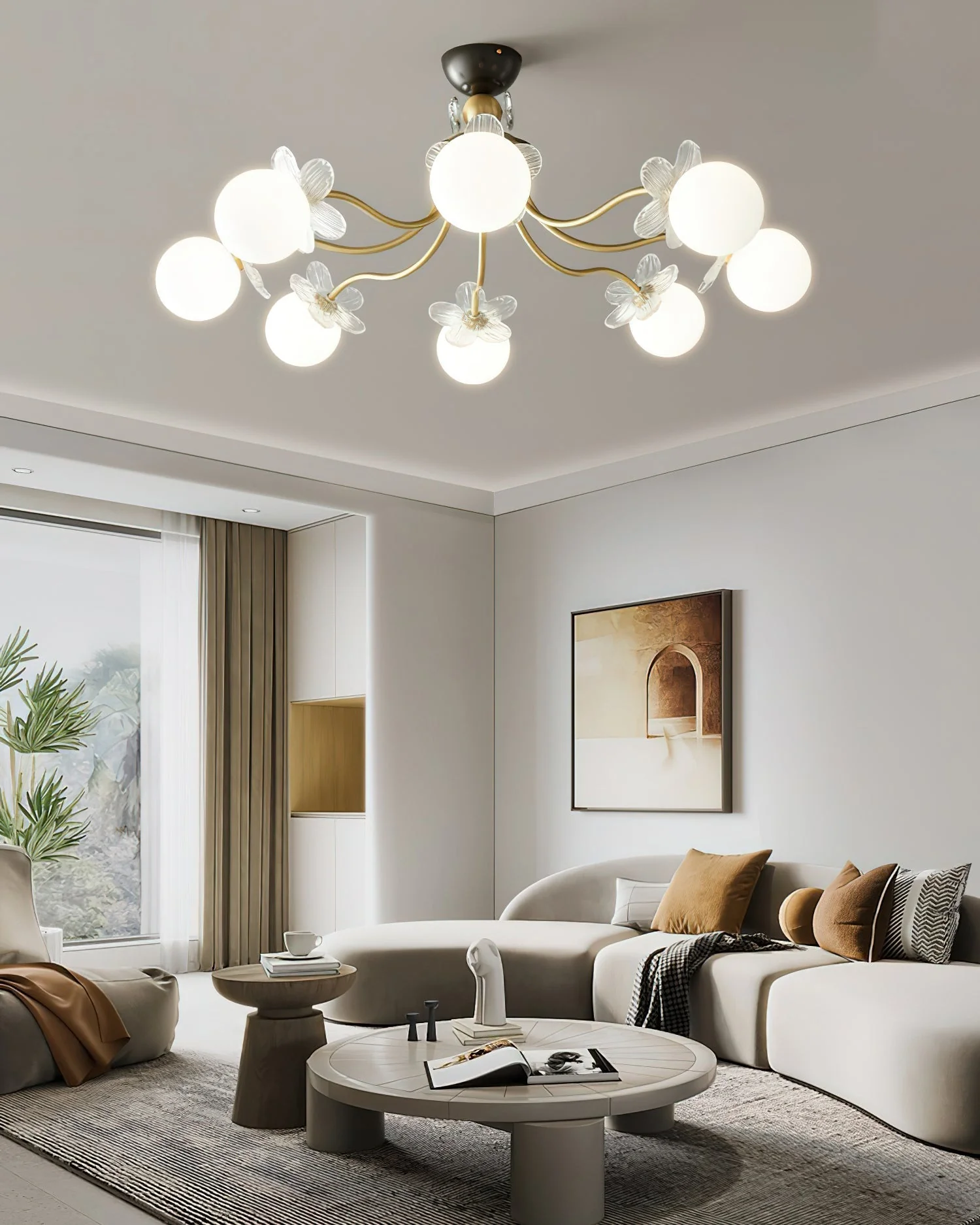 Orlaeila Art Blossom Flower Glass Chandelier - Image 18