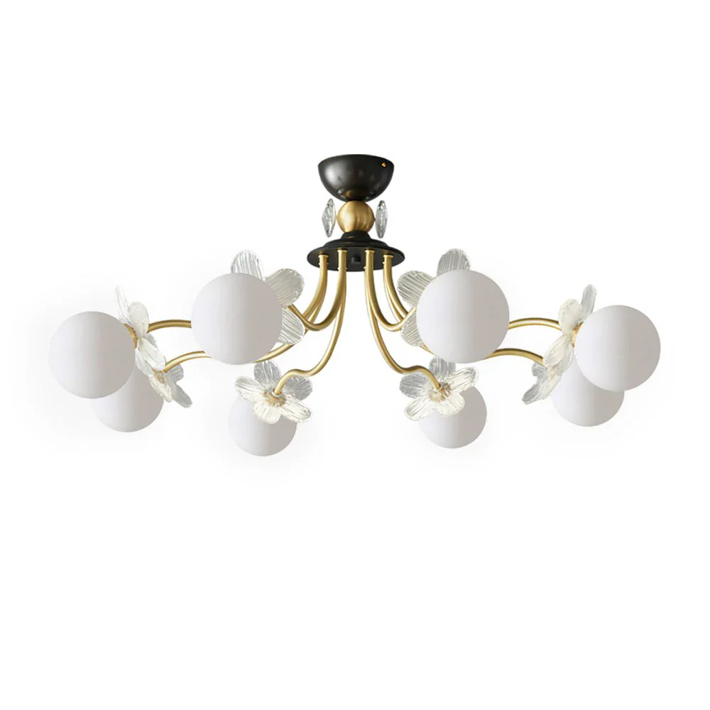Orlaeila Art Blossom Flower Glass Chandelier - Image 3