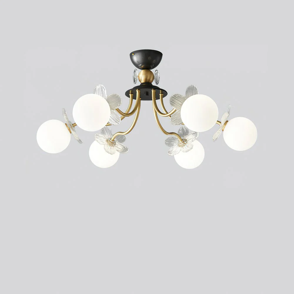 Orlaeila Art Blossom Flower Glass Chandelier - Image 7