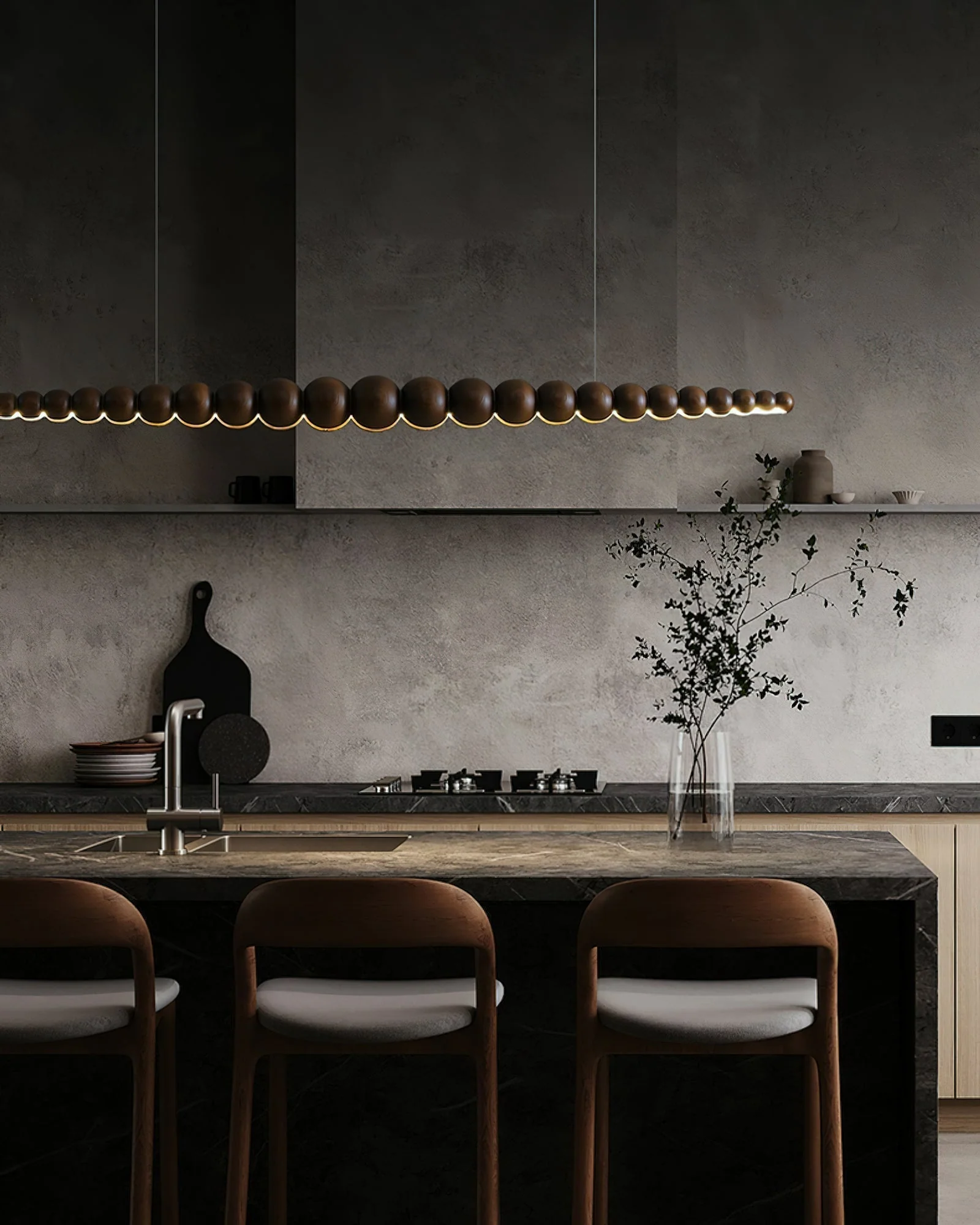 Orlanre Wood Minimalistic Pendant Light - Image 49