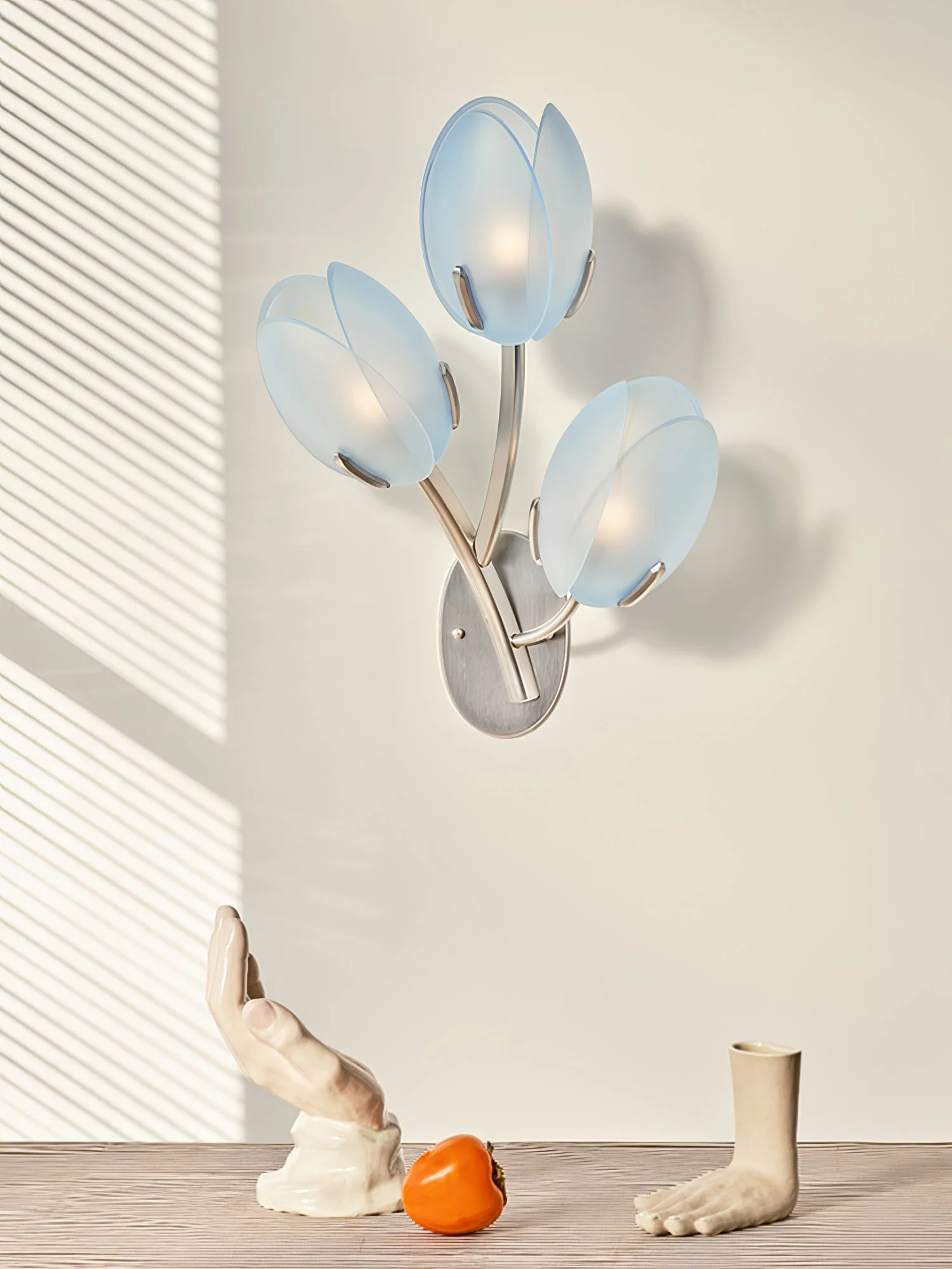 Orlantha Nordic Art Bloom Glass Wall Light - Image 10