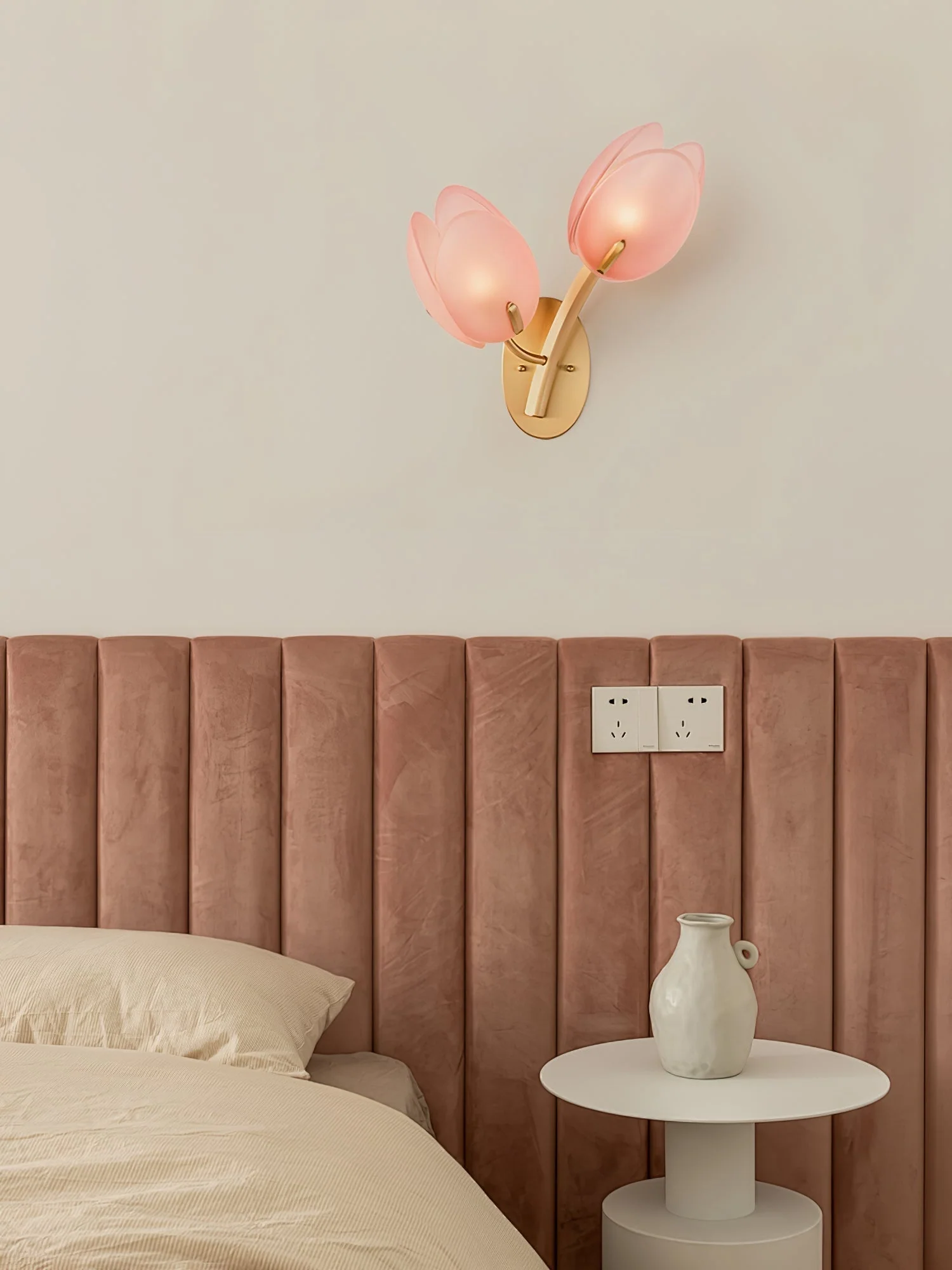 Orlantha Nordic Art Bloom Glass Wall Light - Image 25